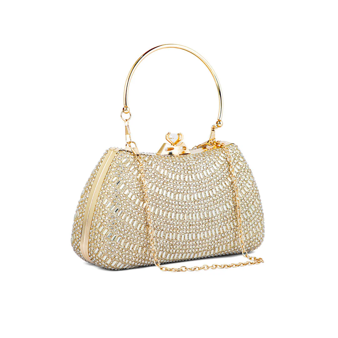 Golden Fancy Clutch P24185 - Image 3