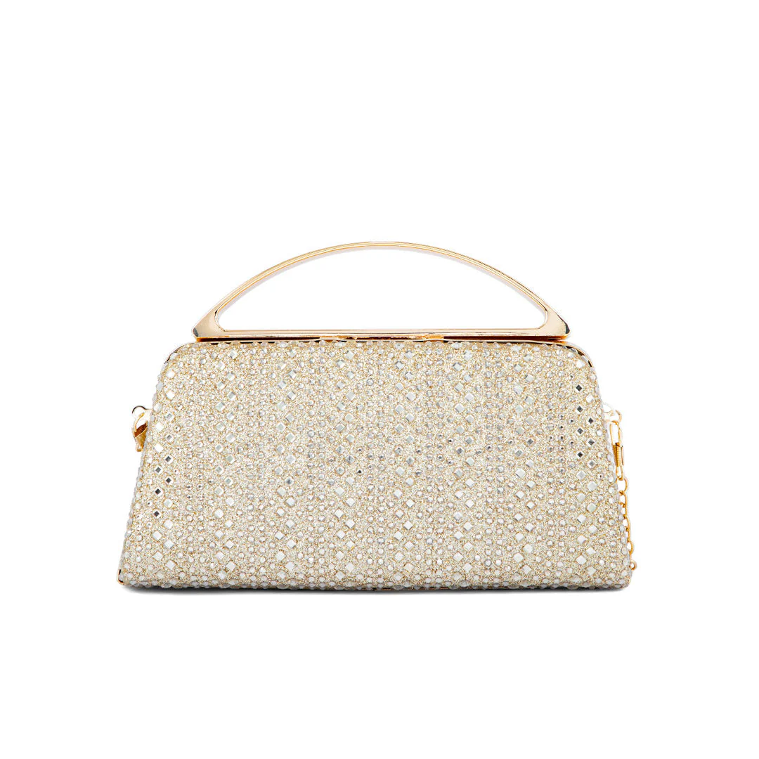 Golden Fancy Clutch P24188 - Image 4