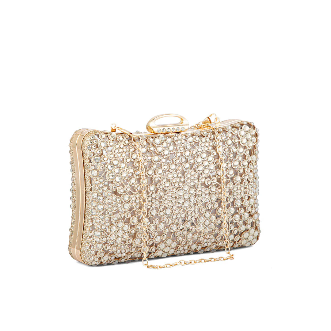 Golden Fancy Clutch P24189 - Image 2