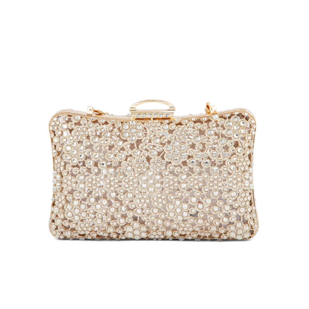 Golden Fancy Clutch P24189 - Image 3