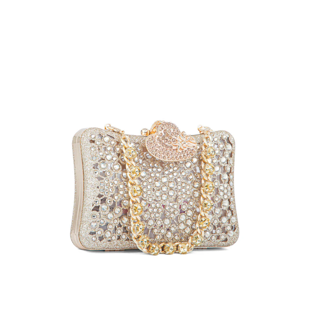 Golden Fancy Clutch P24192 - Image 2