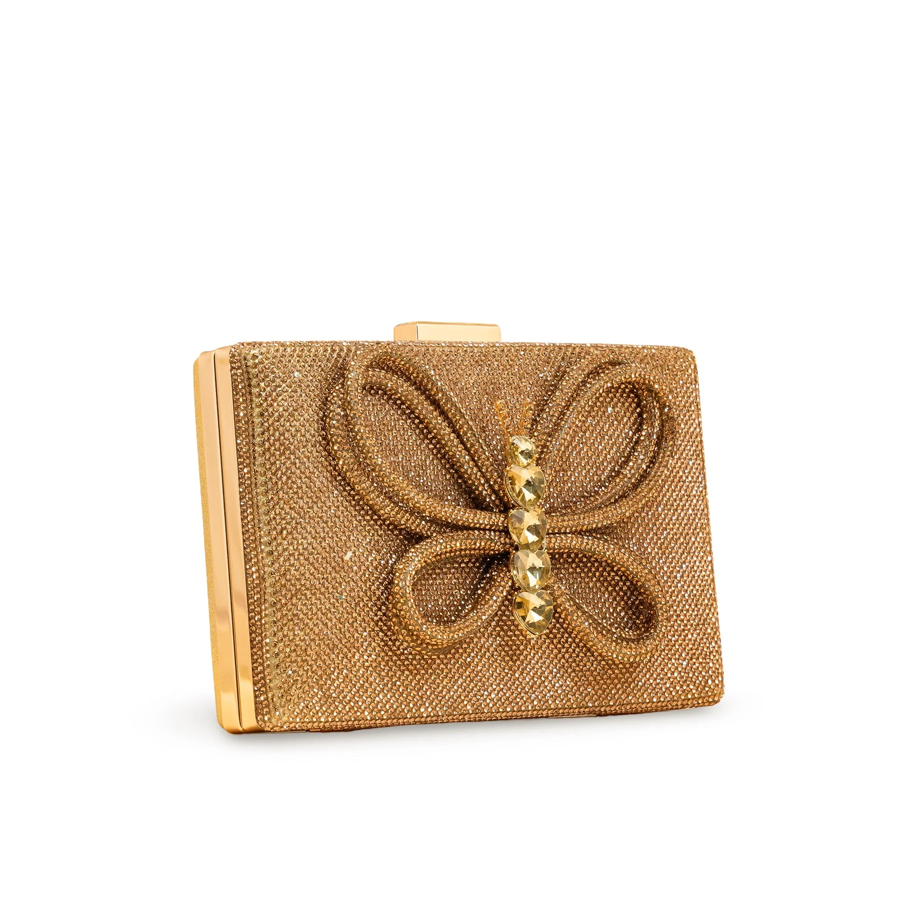 Golden Fancy Clutch P24235 - Image 3