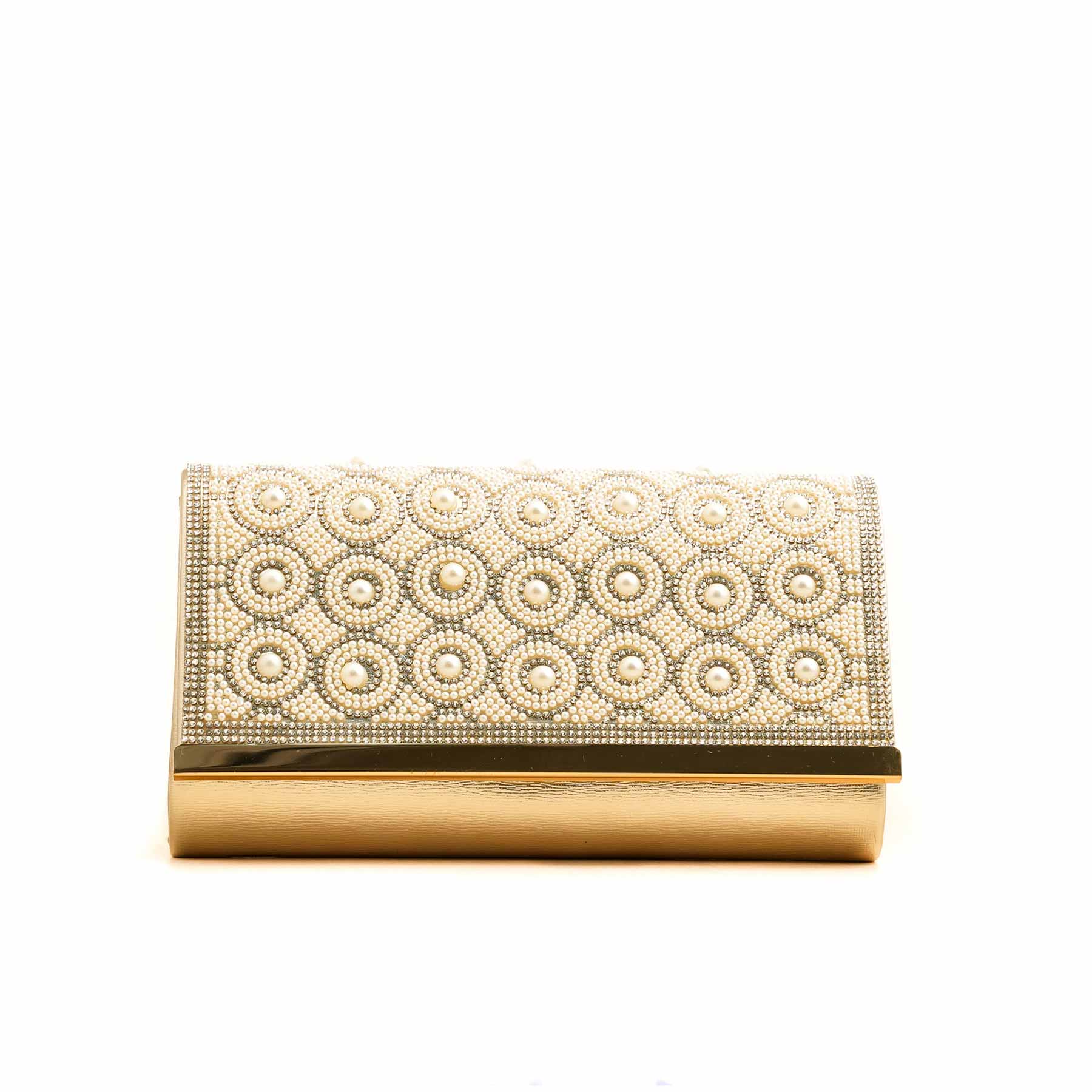 Golden Fancy Clutch P24242 - Image 2