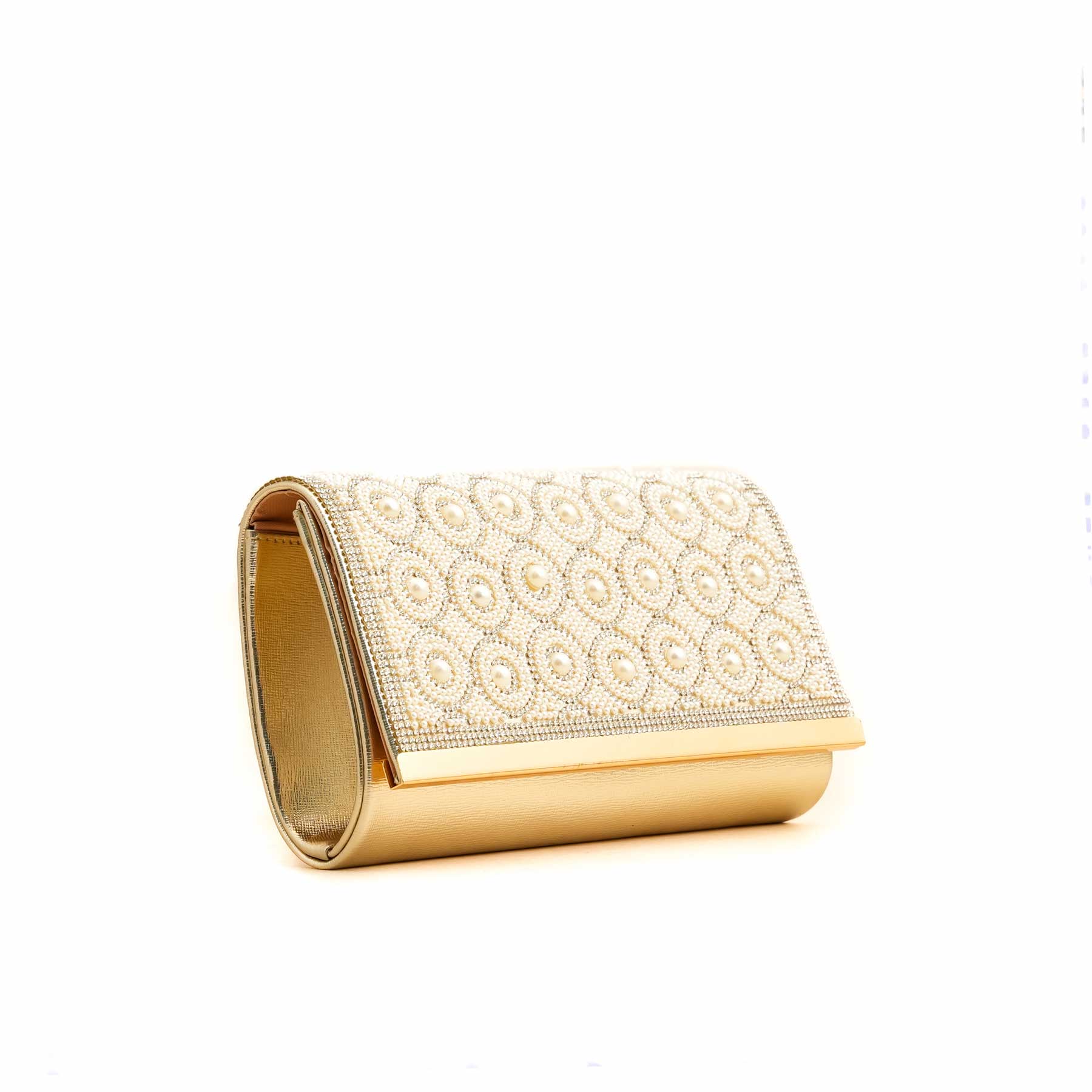 Golden Fancy Clutch P24242 - Image 3