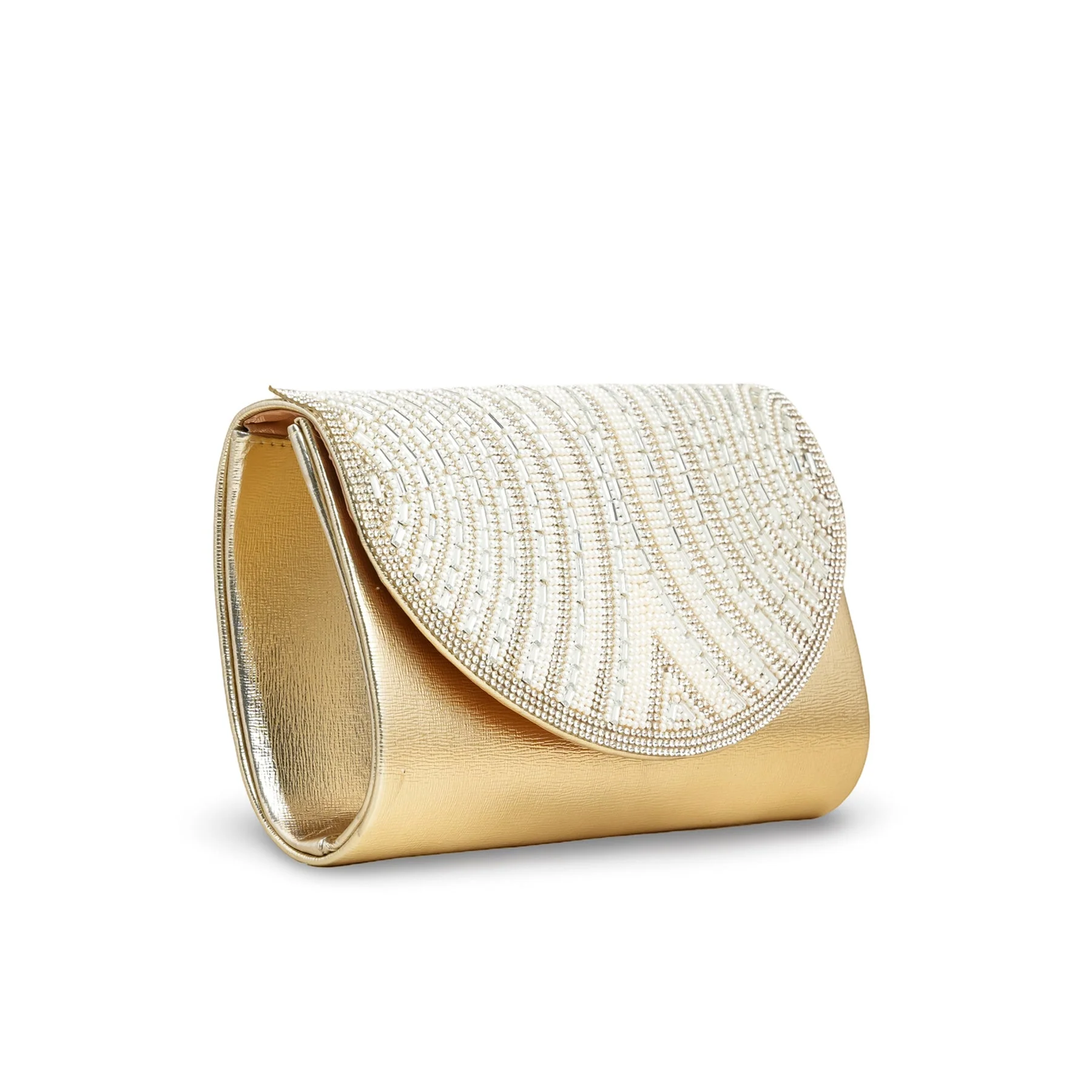 Golden Fancy Clutch p24243 - Image 2