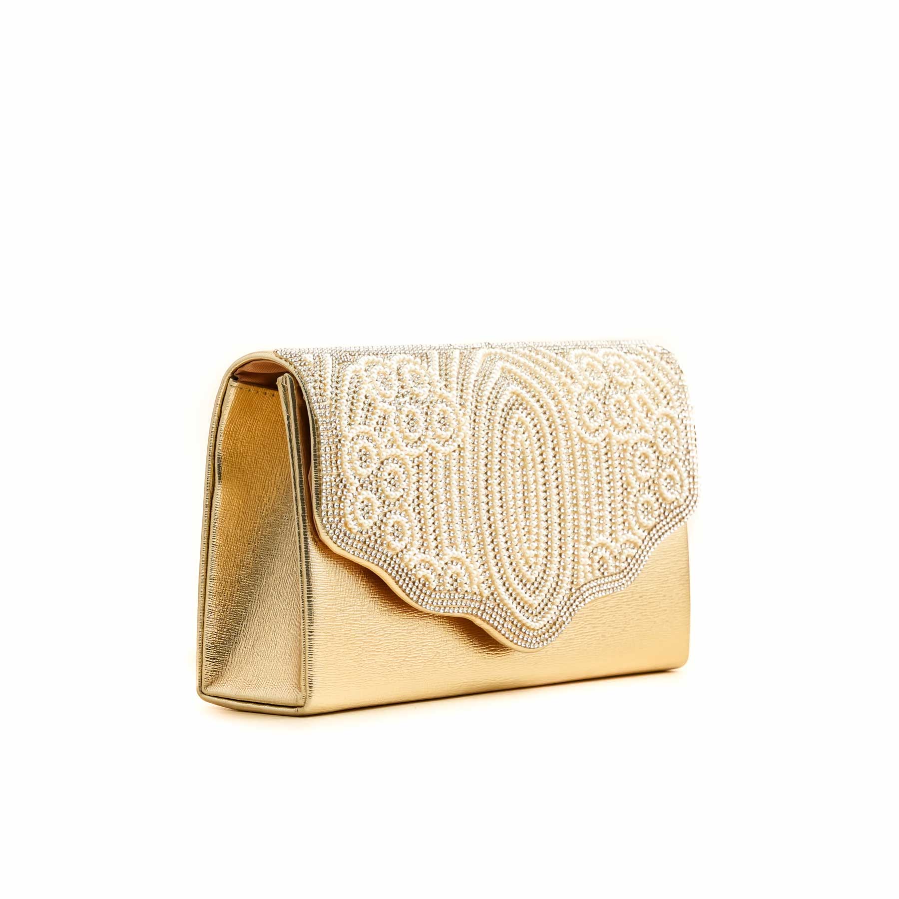 Golden Fancy Clutch P24246 - Image 3