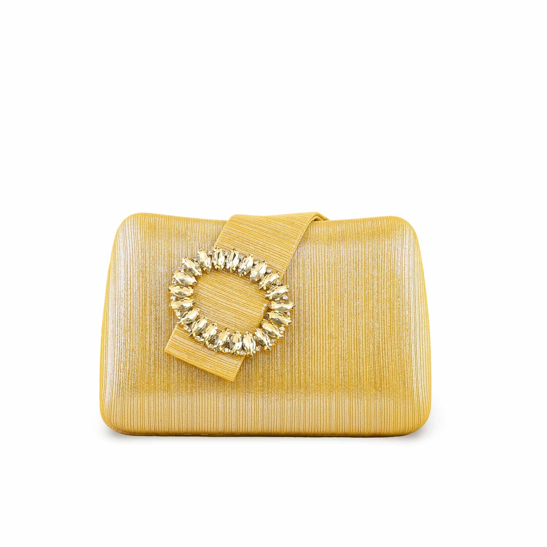 Golden Fancy Clutch P24390 - Image 2