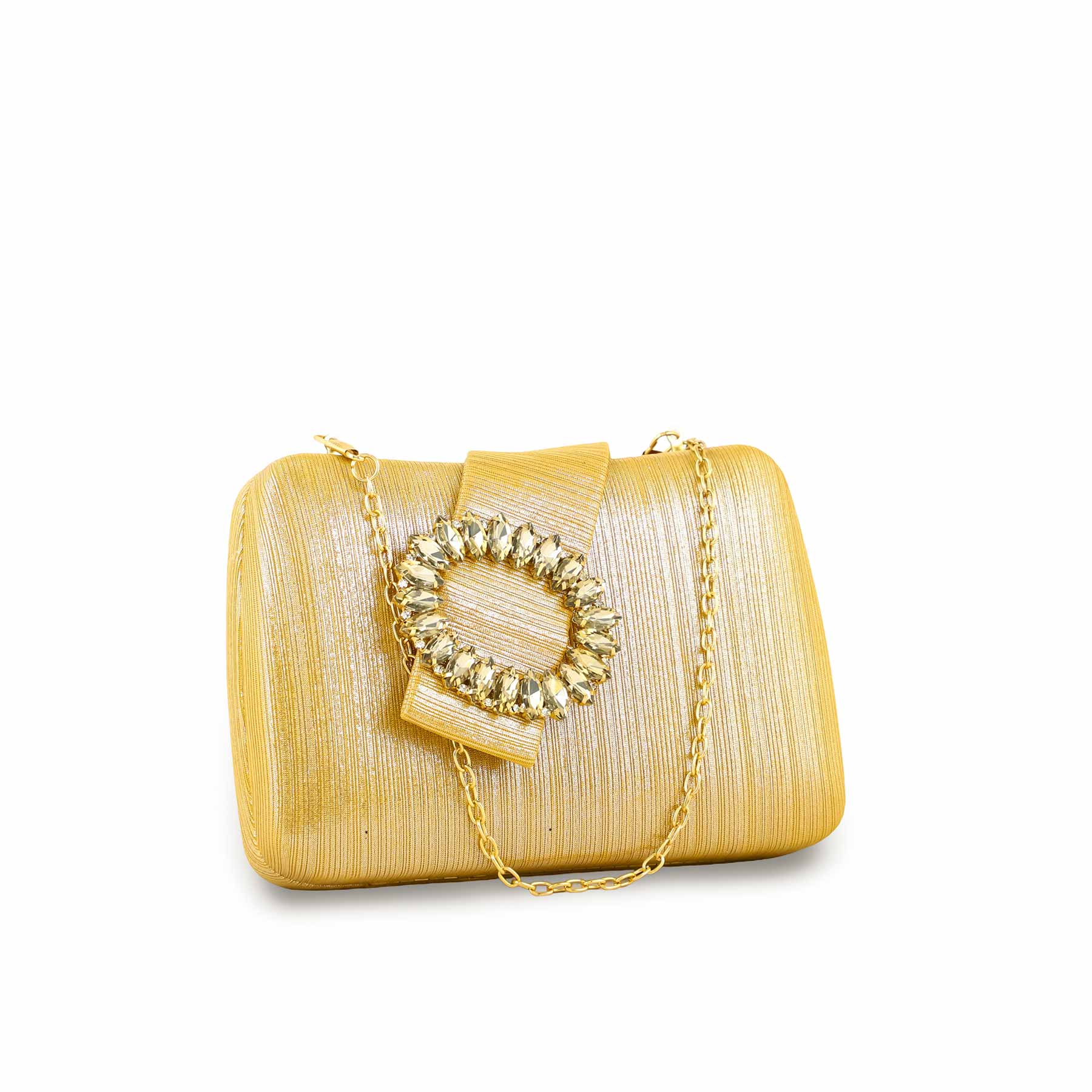 Golden Fancy Clutch P24390 - Image 3