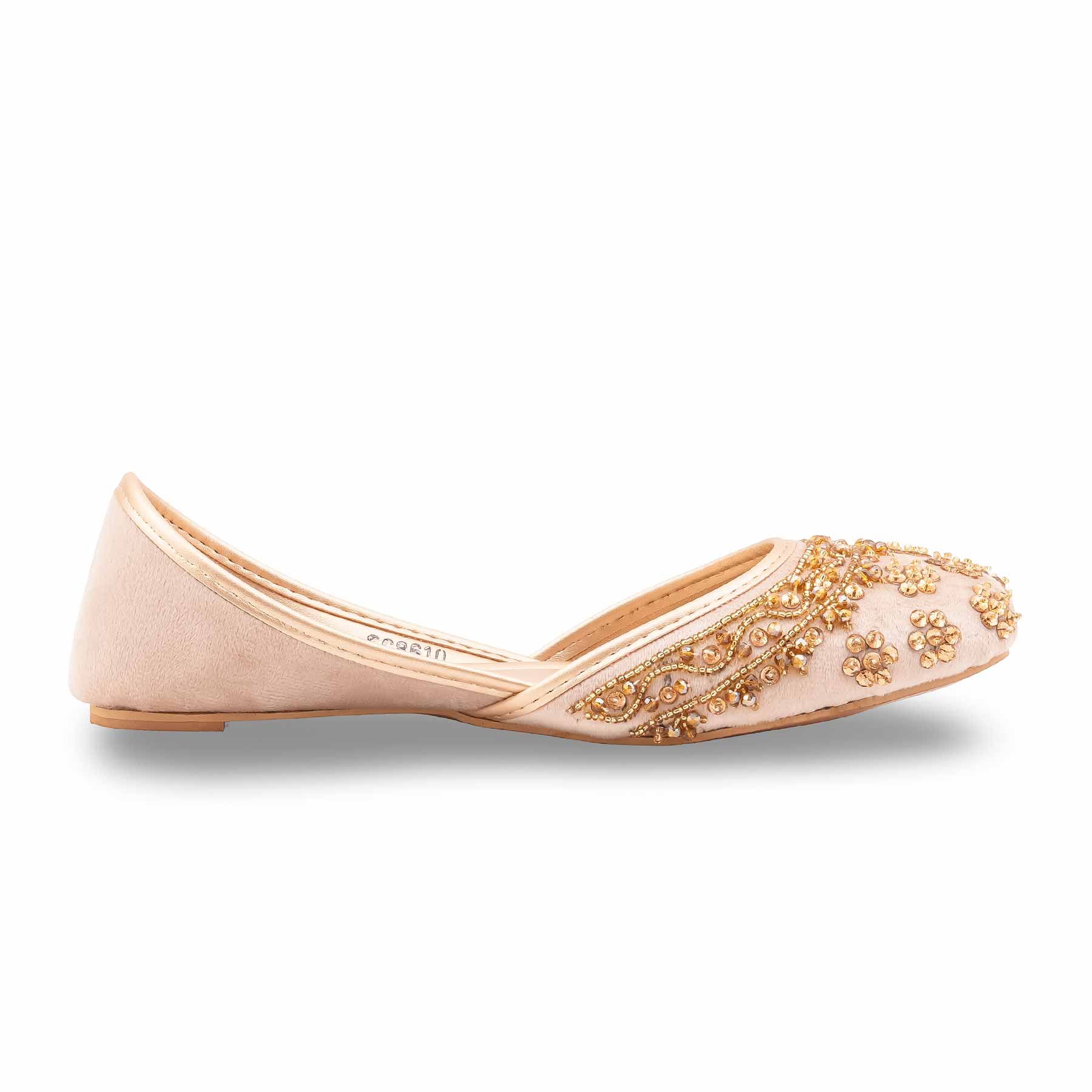 Golden Fancy Khussa For Ladies EC8610 - Image 3