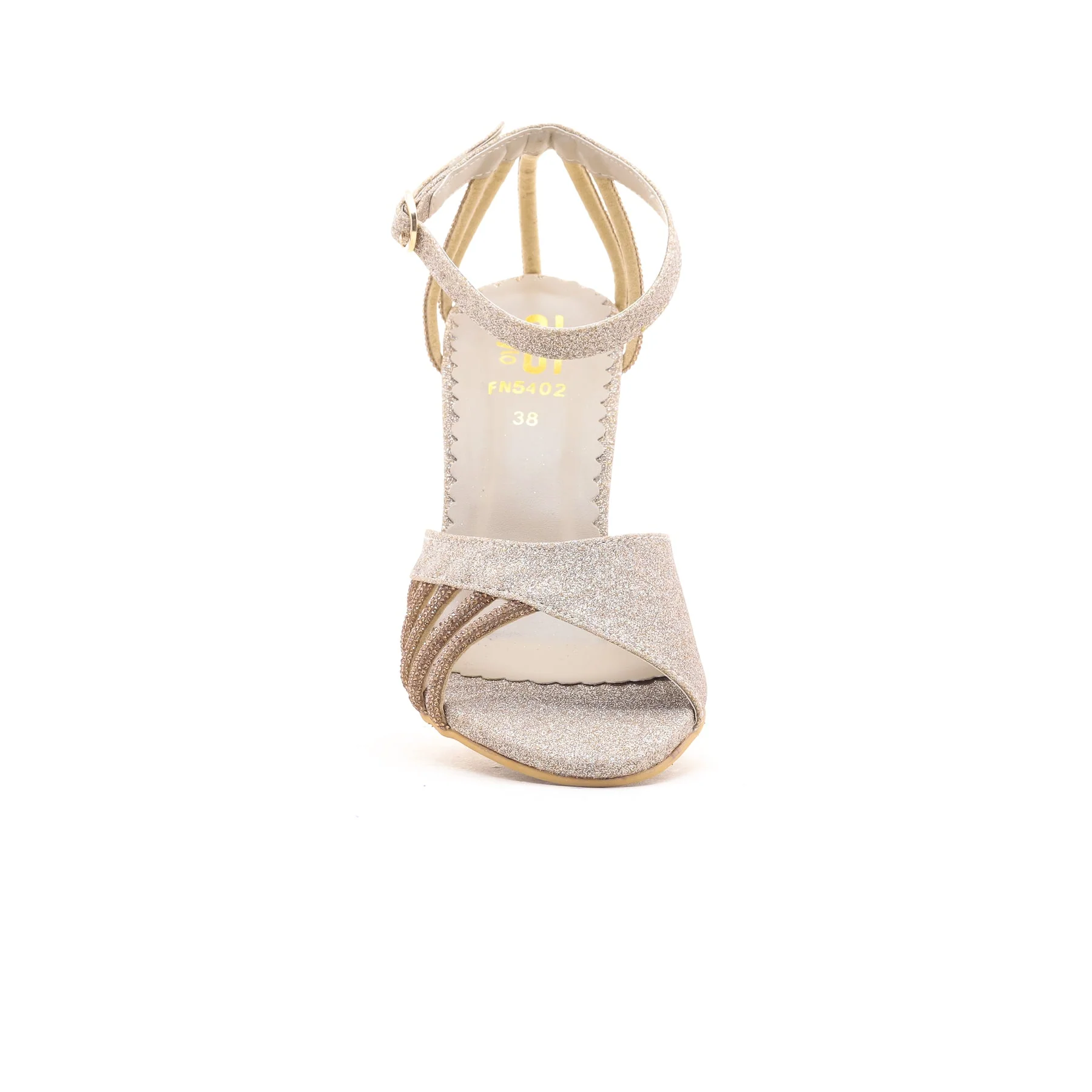 Golden Fancy Sandal FN5402 - Image 3