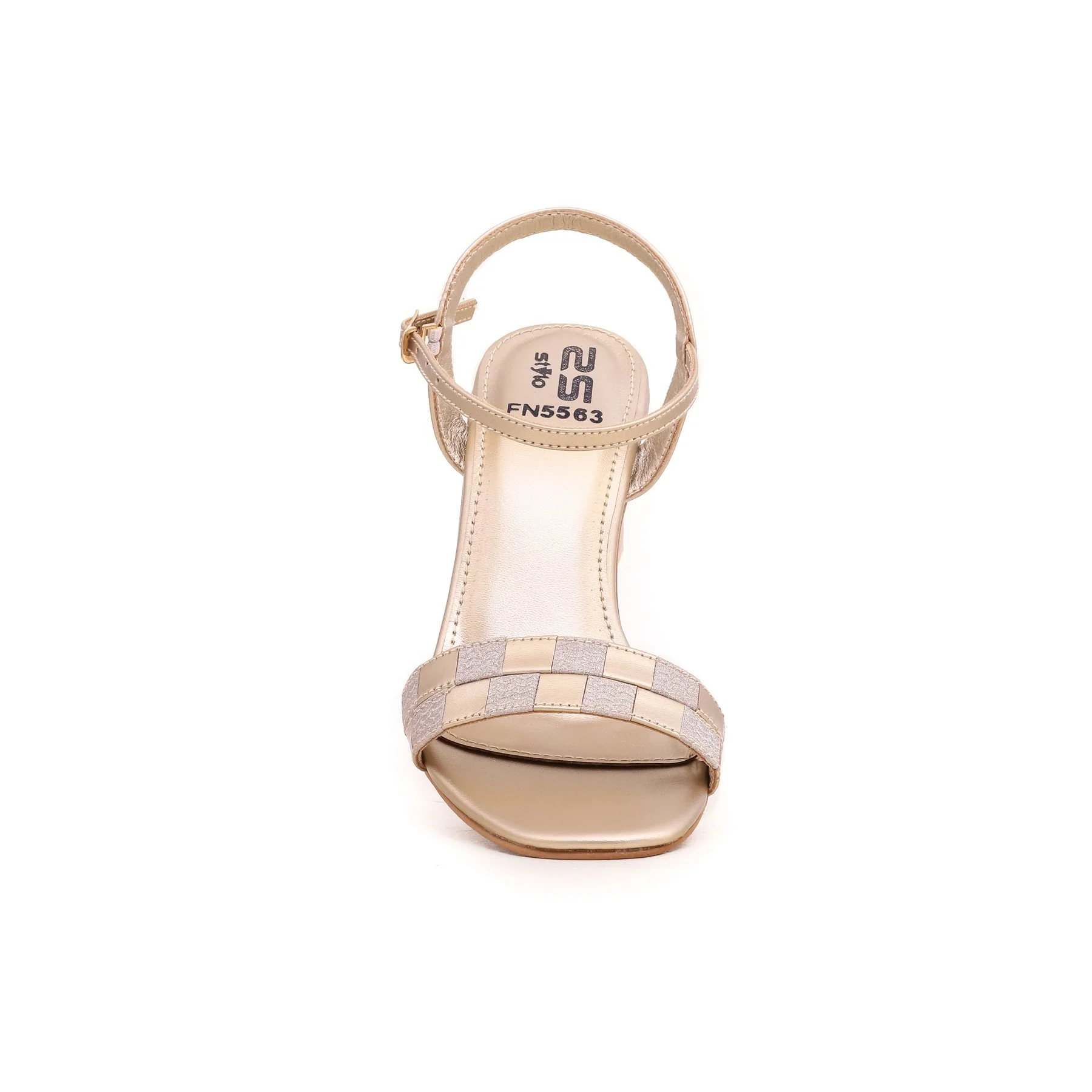 Golden Fancy Sandal FN5563 - Image 3