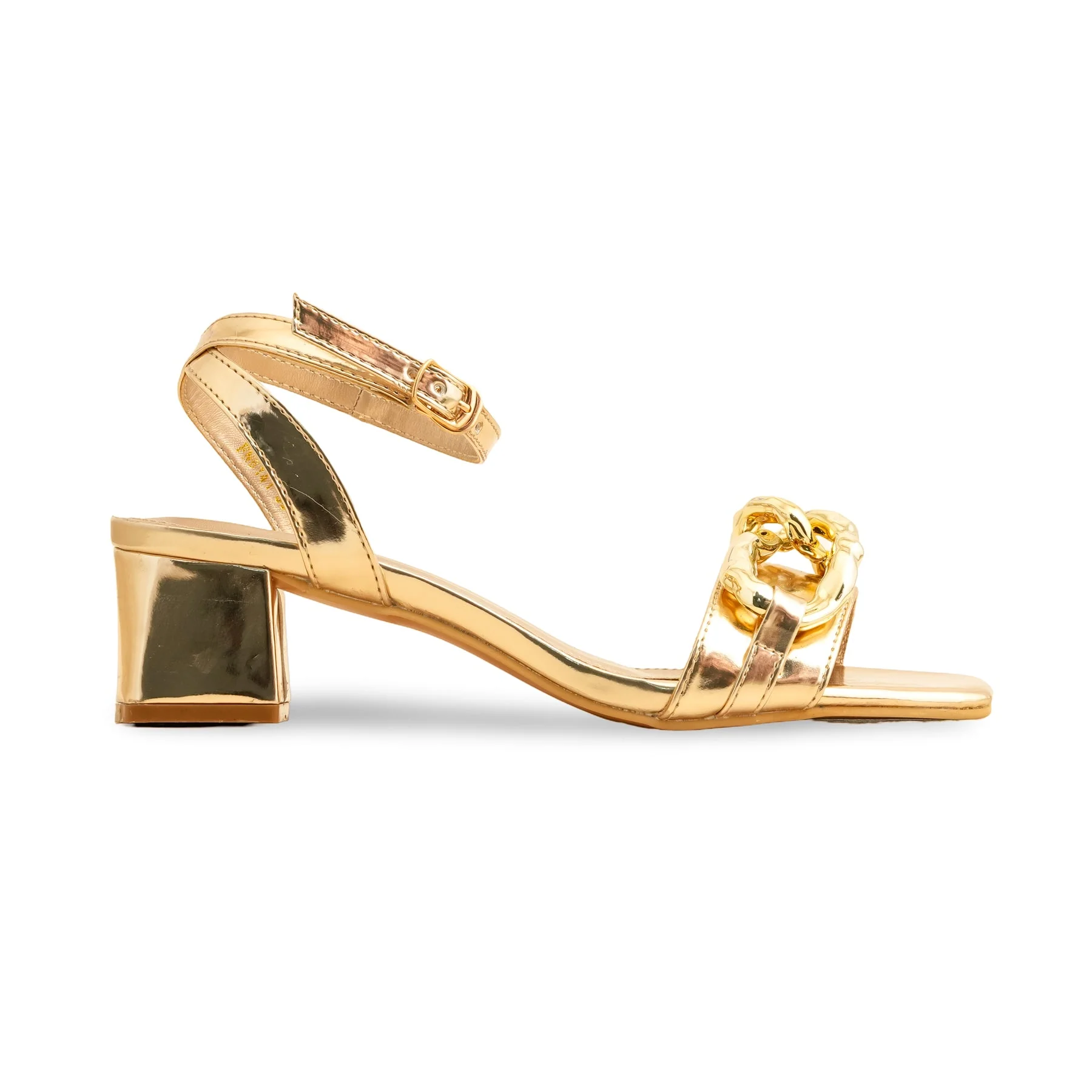 Golden Fancy Sandal FN6141 - Image 2
