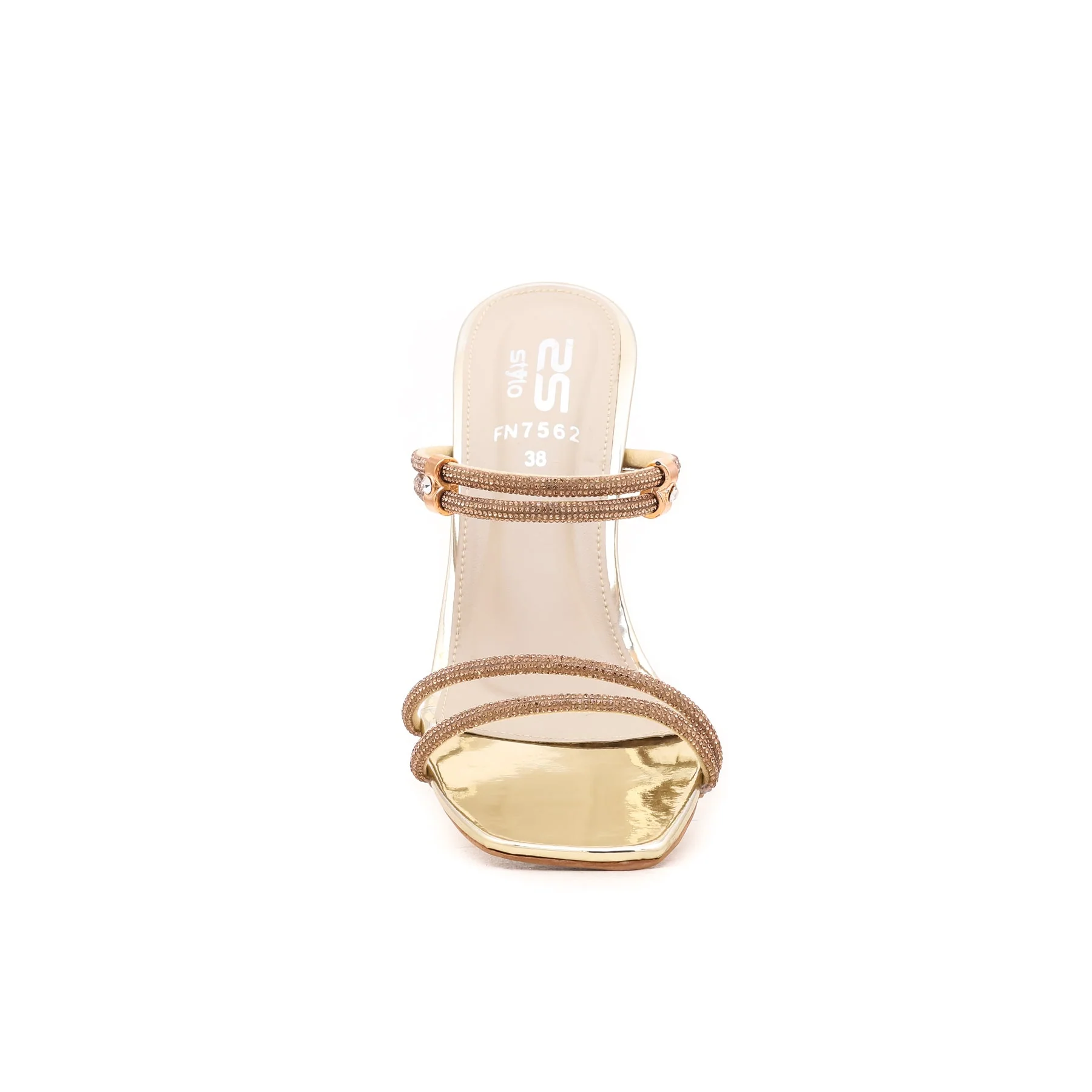 Golden Fancy Sandal FN7562 - Image 3