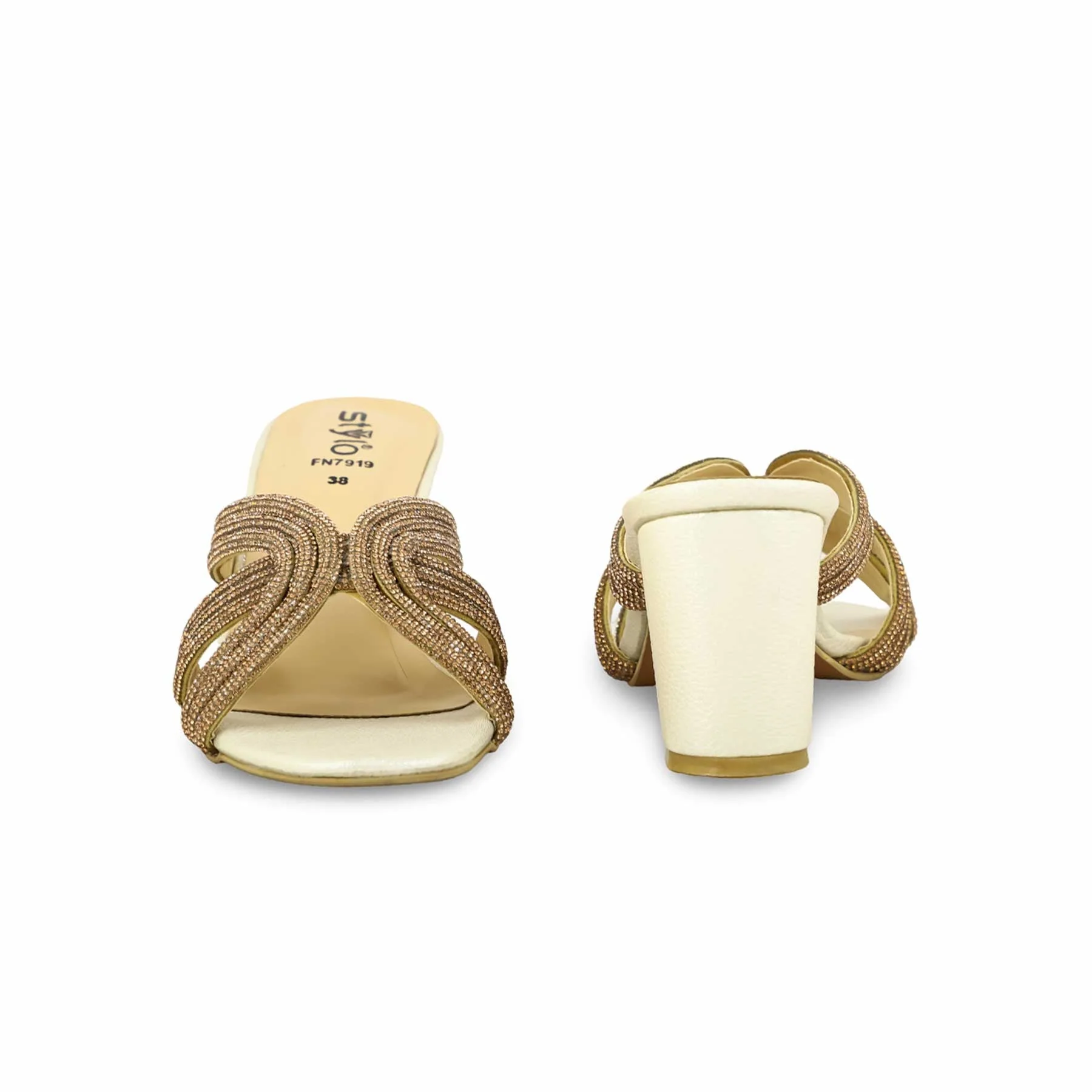 Golden Fancy Slipper FN7919 - Image 4