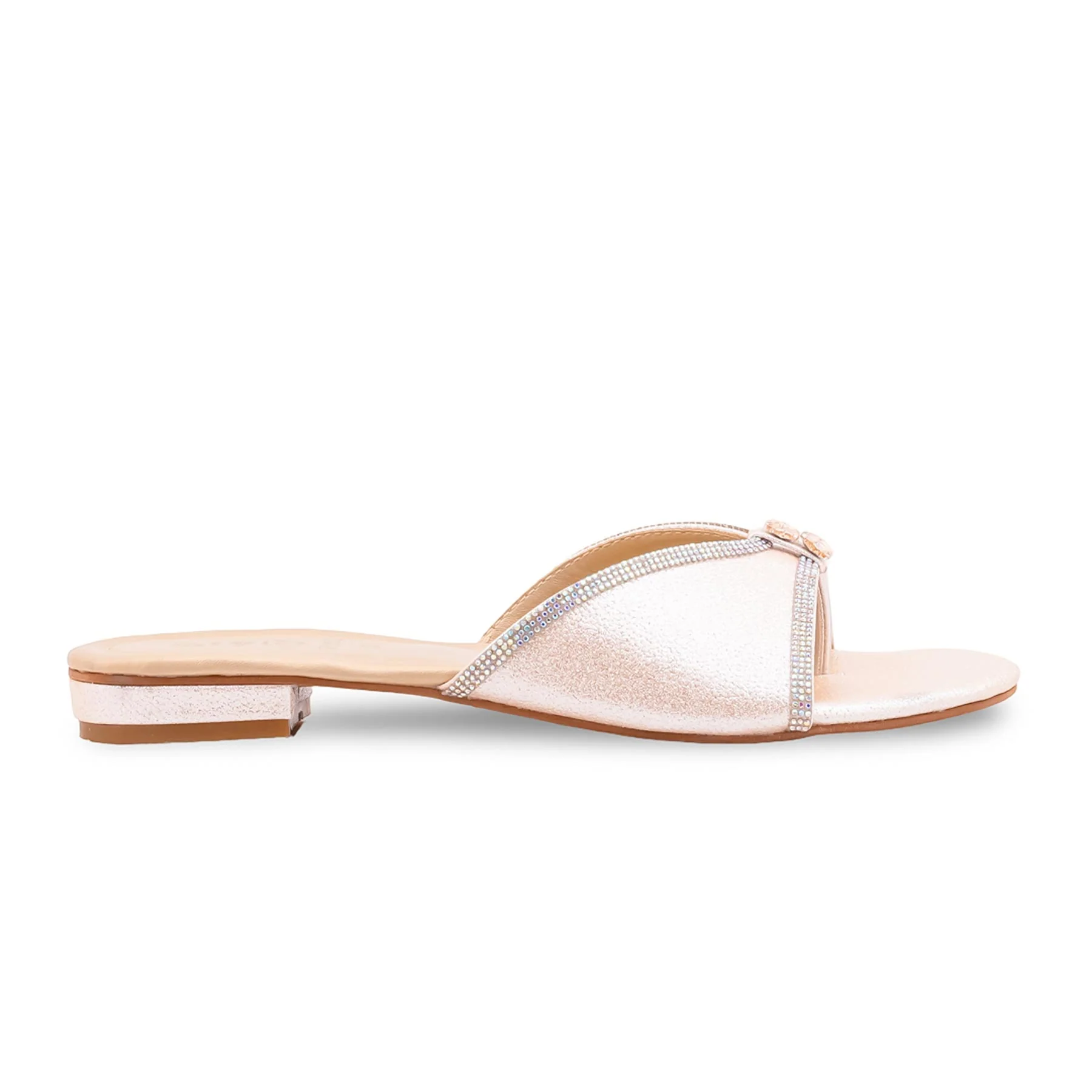 Golden Fancy Slipper For Ladies FN8102 - Image 2