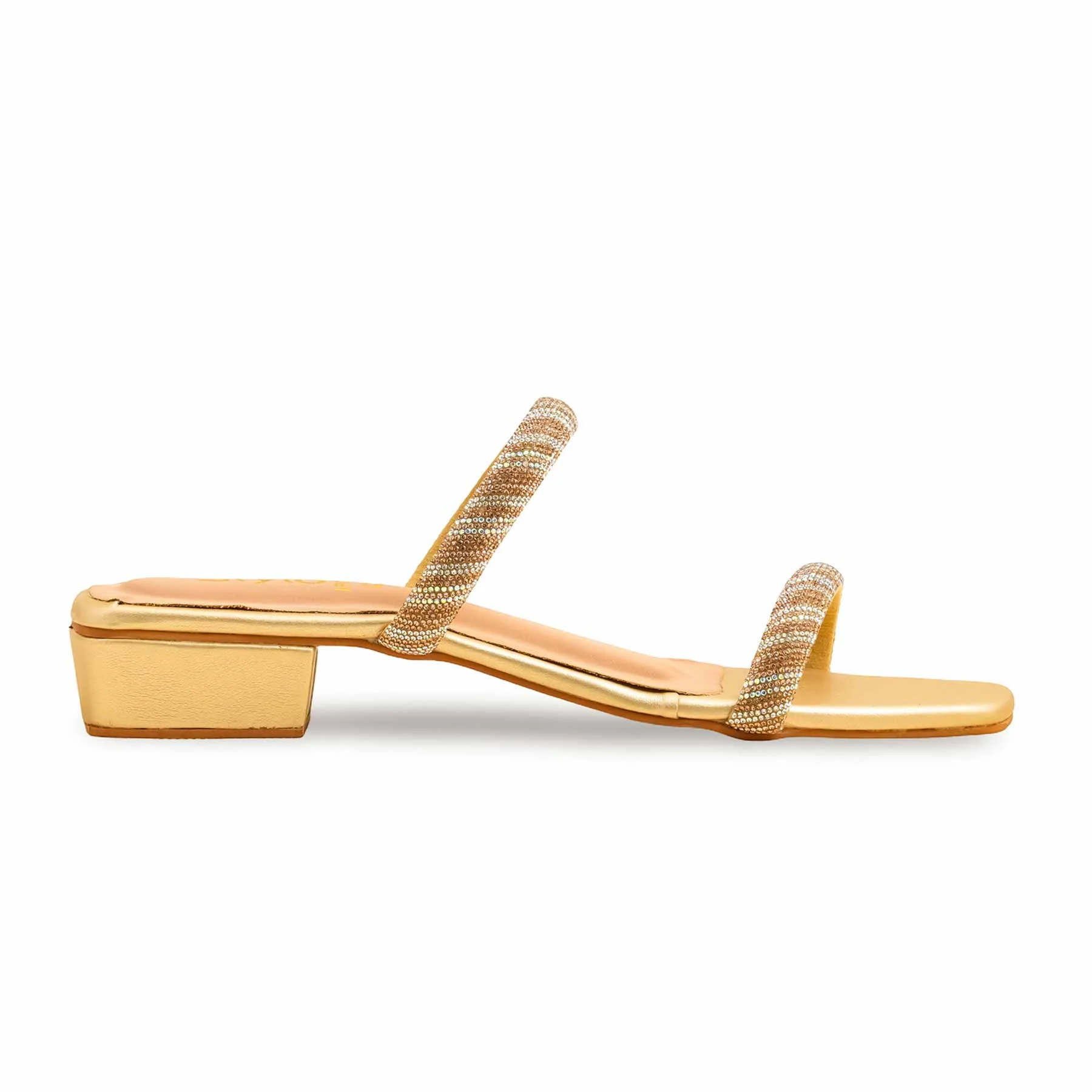 Golden Fancy Slipper LFN713 - Image 2