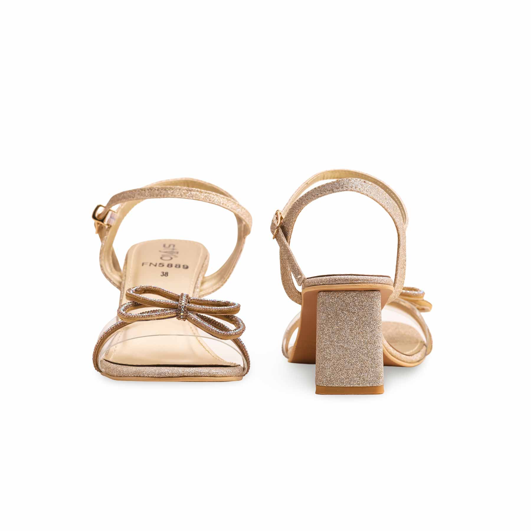 Golden Fancy Women Sandal FN5889 - Image 4