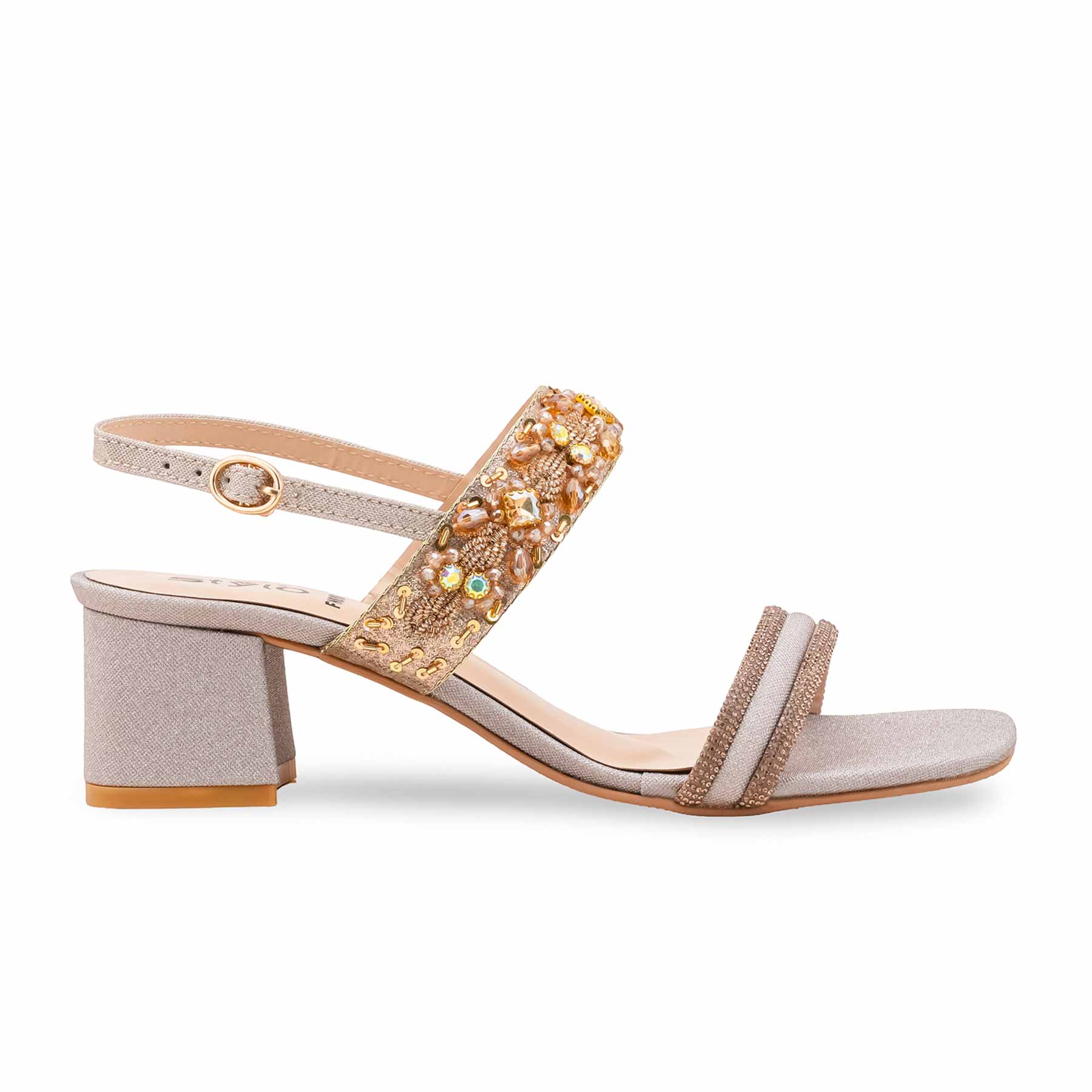 Golden Fancy Women Sandal FN6168 - Image 2