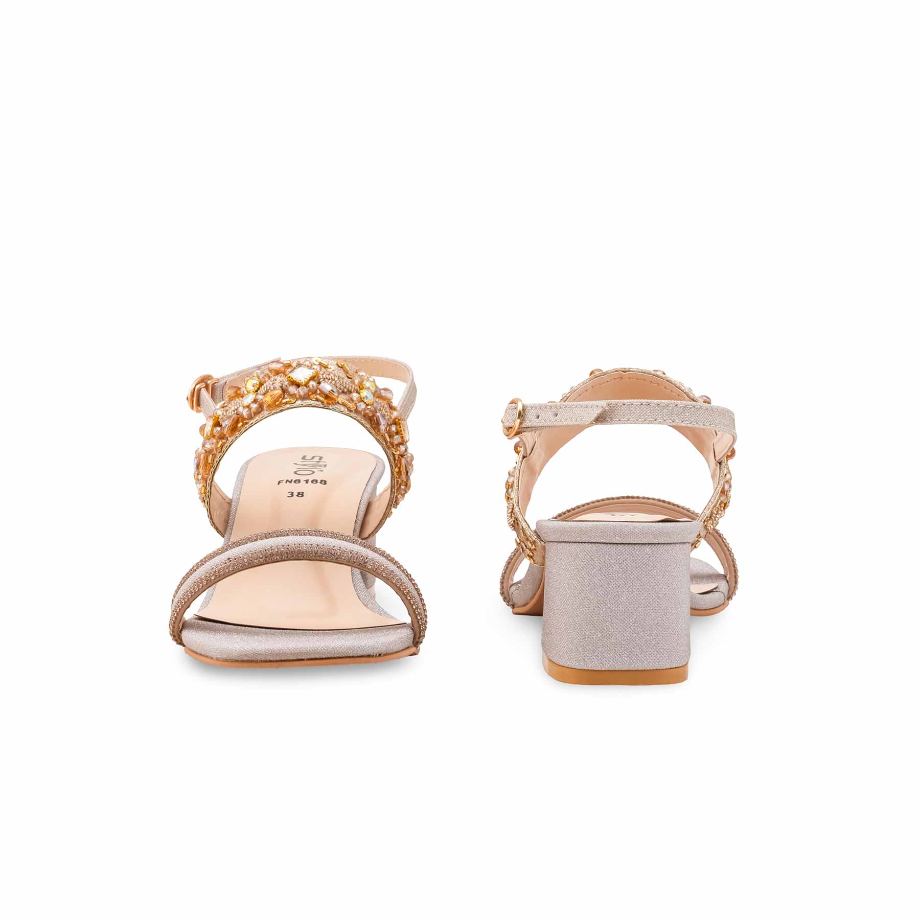 Golden Fancy Women Sandal FN6168 - Image 4