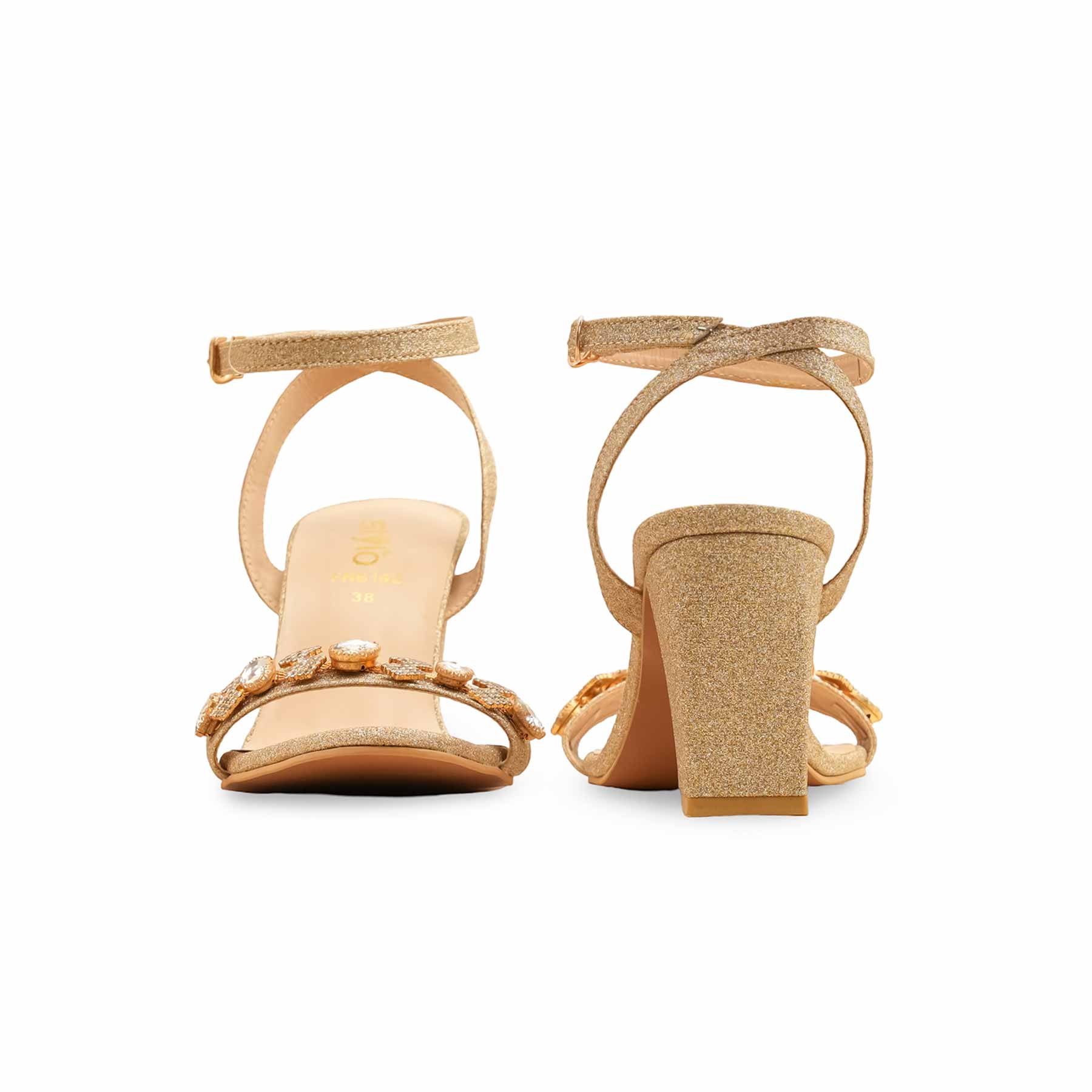 Golden Fancy Women Sandal FN6192 - Image 4