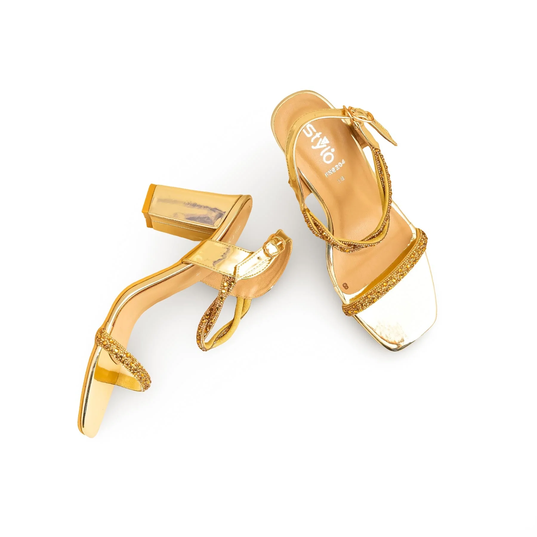 Golden Fancy Women Sandal FN6204 - Image 5