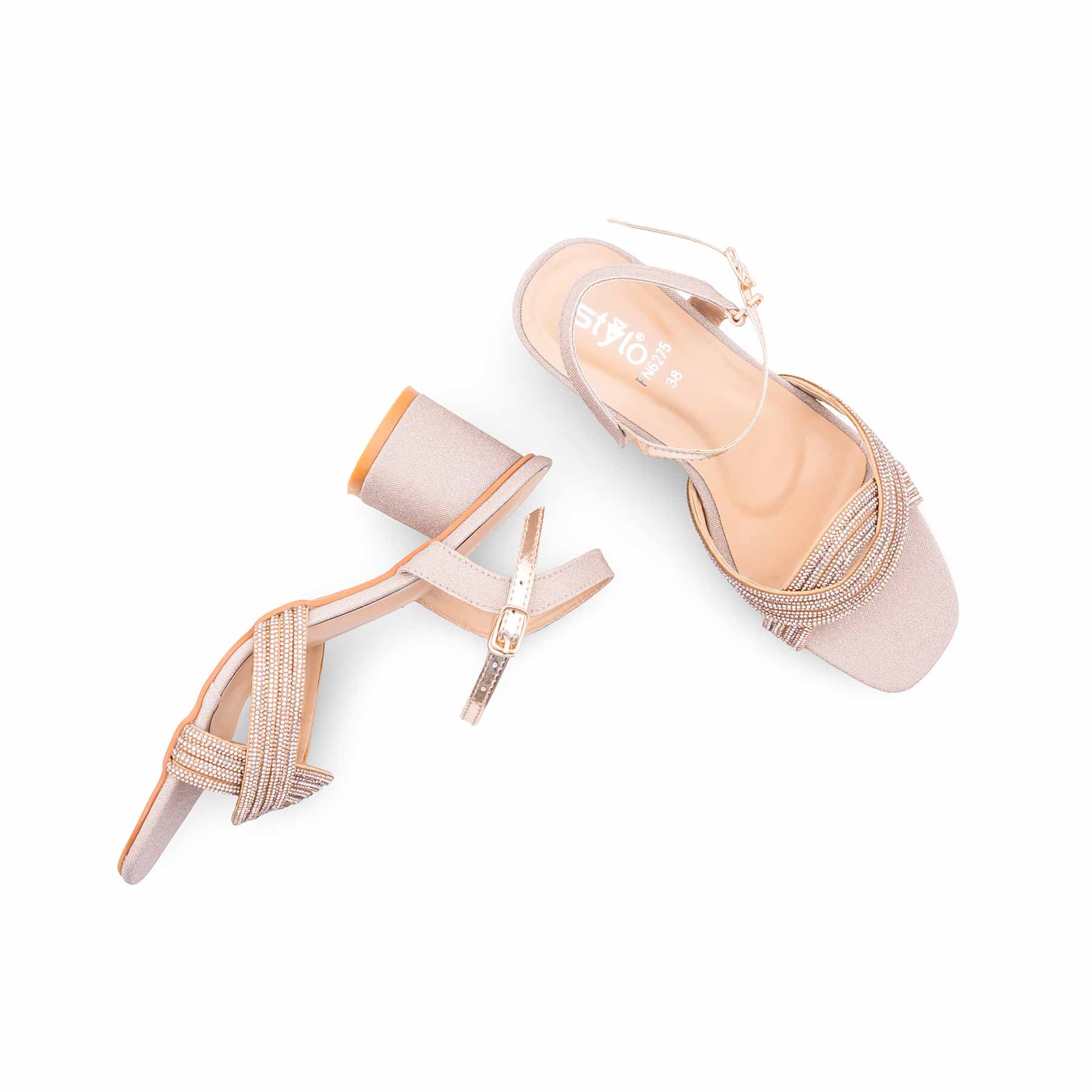 Golden Fancy Women Sandal FN6275 - Image 5