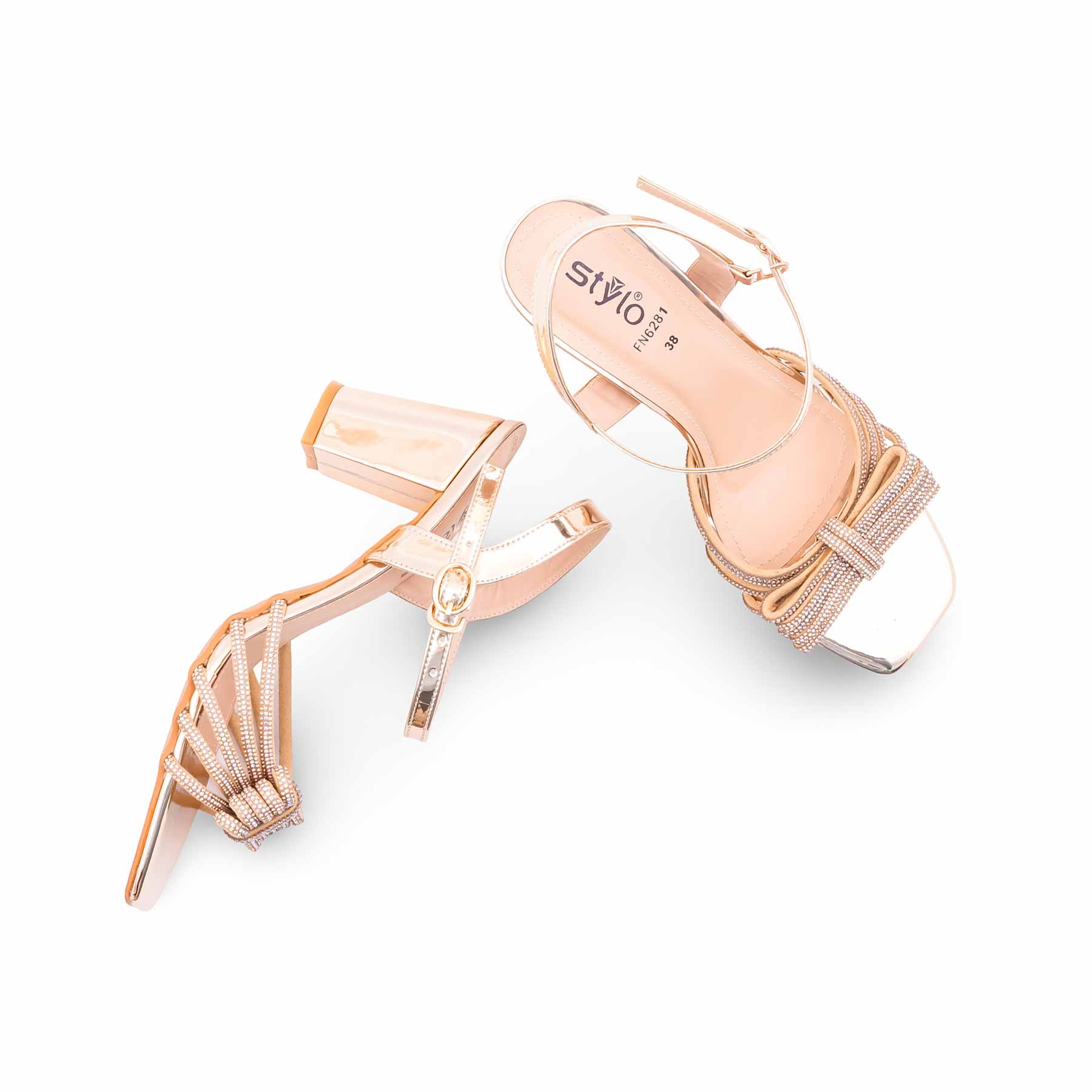 Golden Fancy Women Sandal FN6281 - Image 5