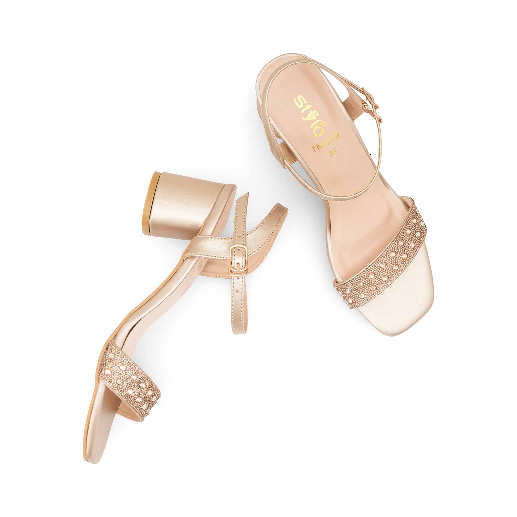 Golden Fancy Women Sandal FN6289 - Image 5