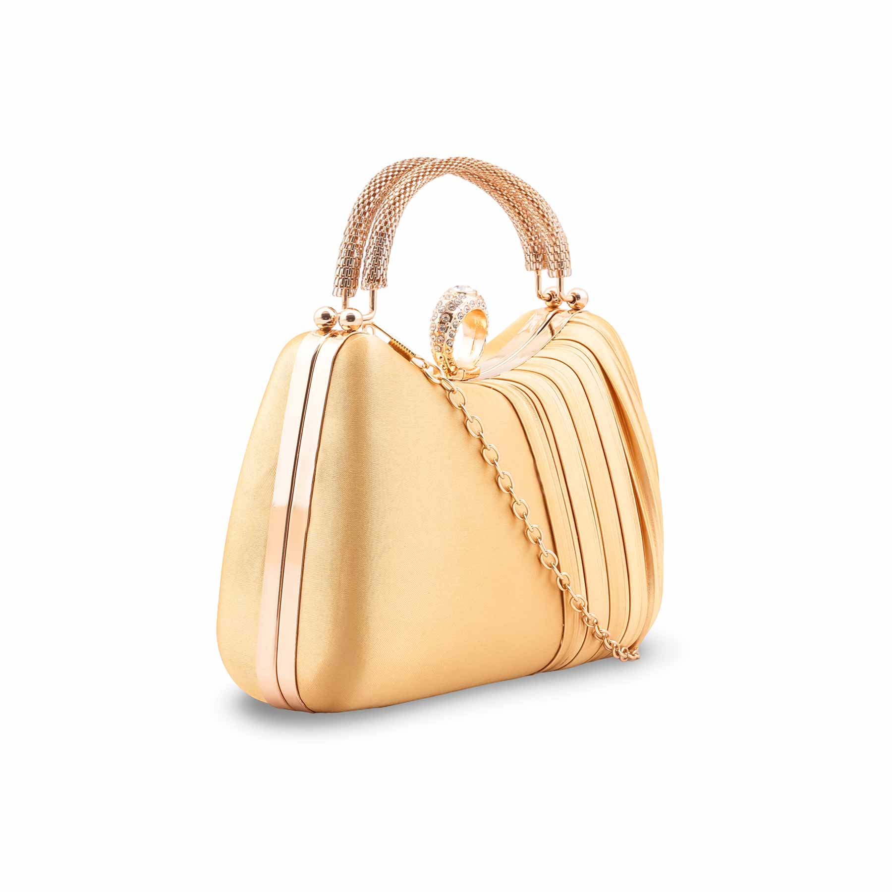 Golden Formal Clutch P24441 - Image 3