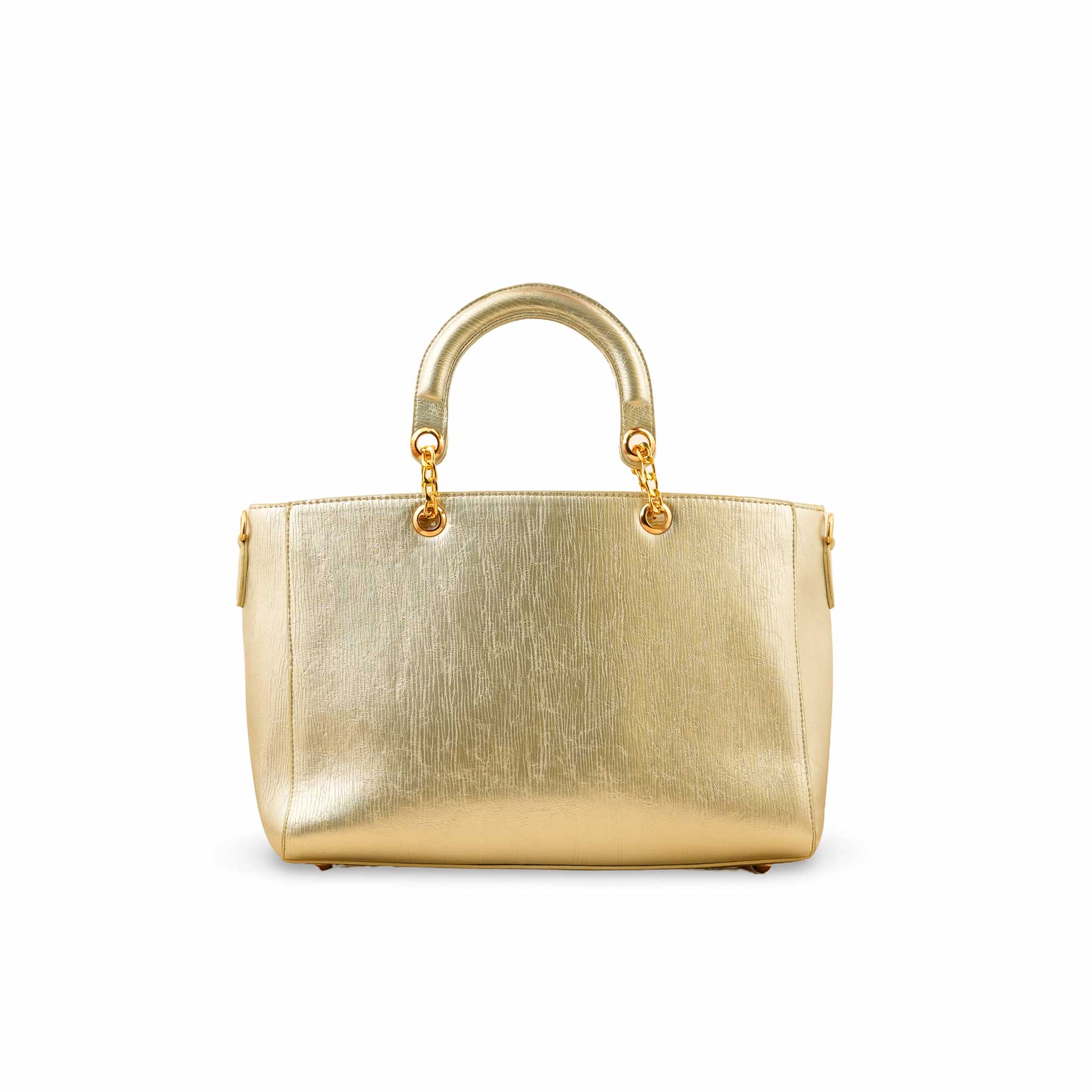 Golden Formal Hand Bag For Ladies P55739 - Image 3