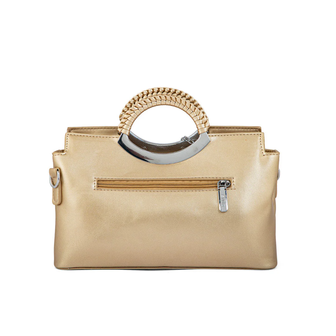Golden Formal Hand Bag P36161 - Image 3