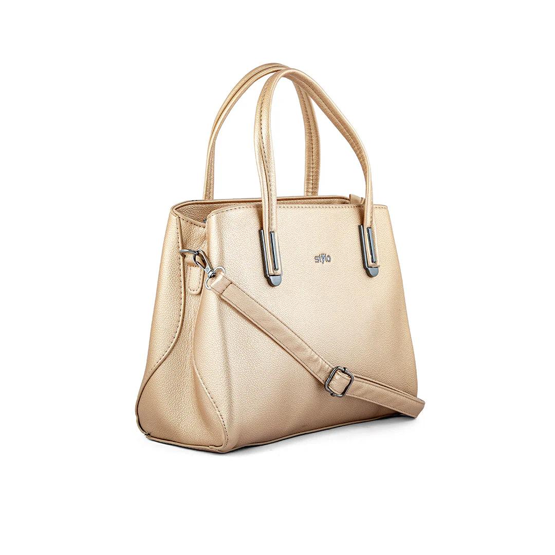 Golden Formal Hand Bag P36238 - Image 2