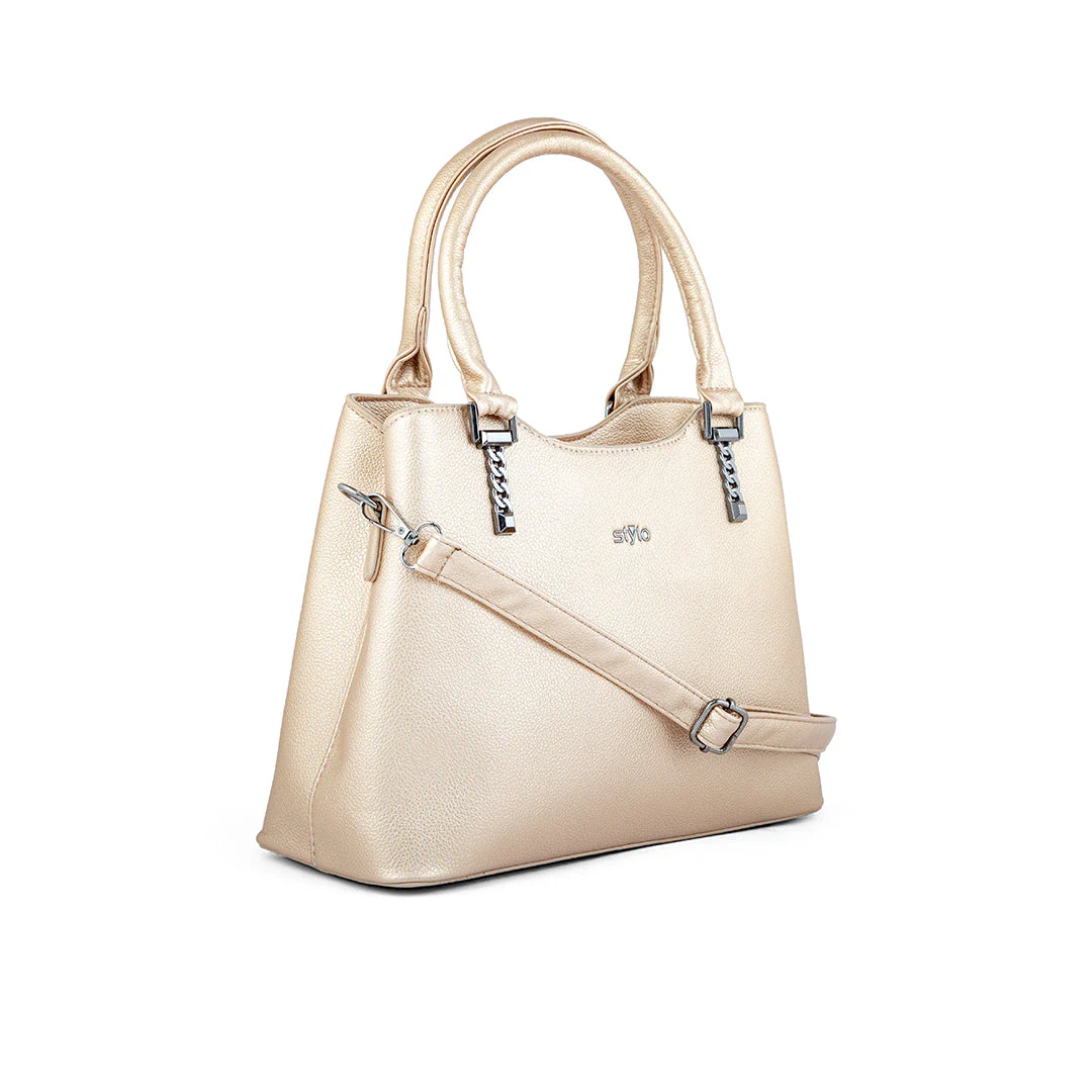 Golden Formal Hand Bag P36239 - Image 2