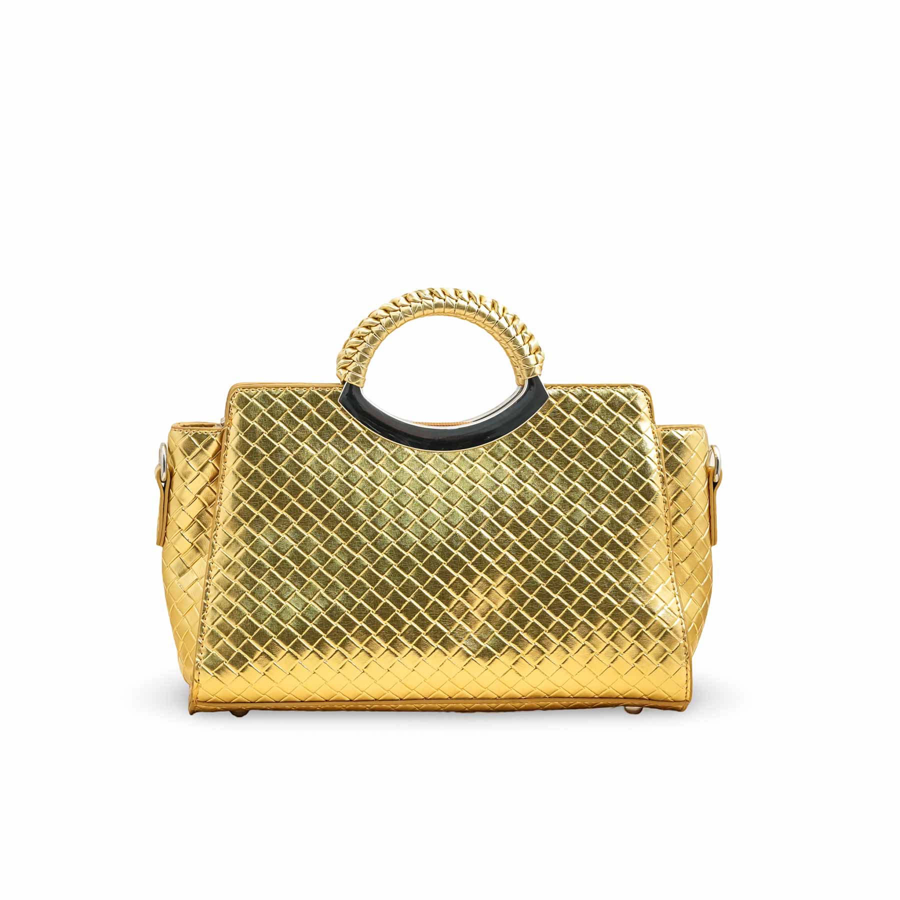 Golden Formal Hand Bag P36394 - Image 2