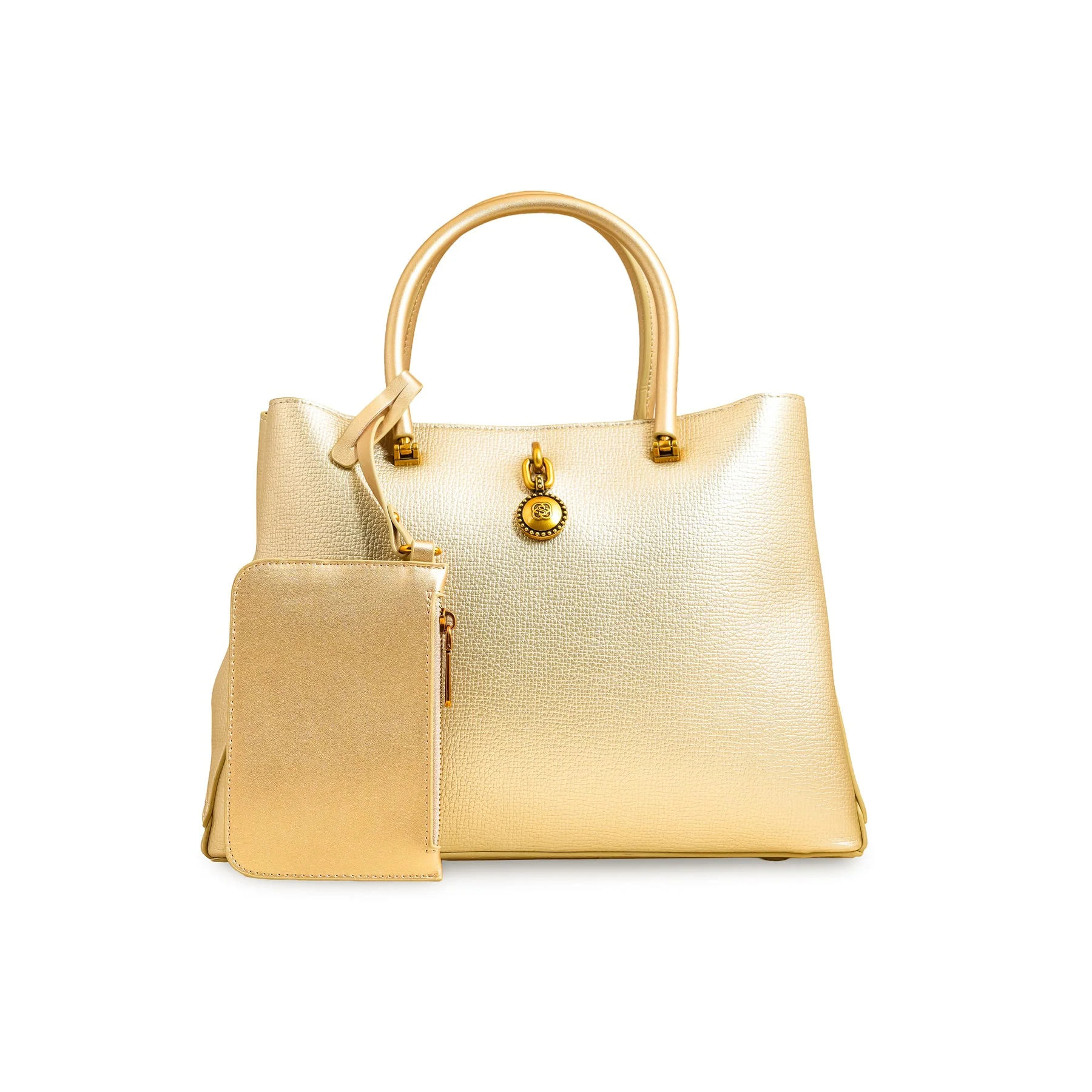 Golden Formal Hand Bag P36221 - Image 2