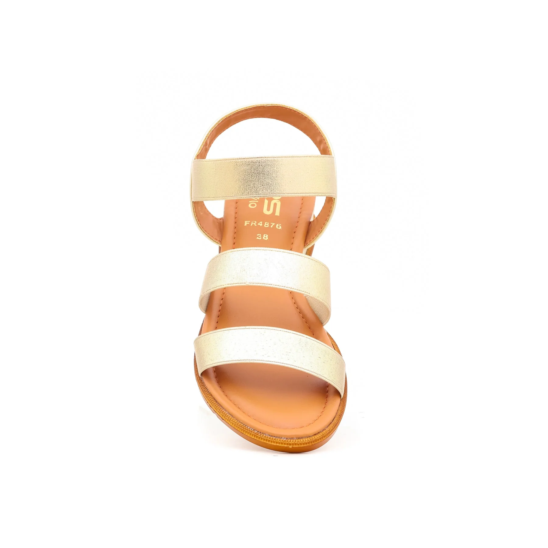 Golden Formal Sandal FR4876 - Image 3
