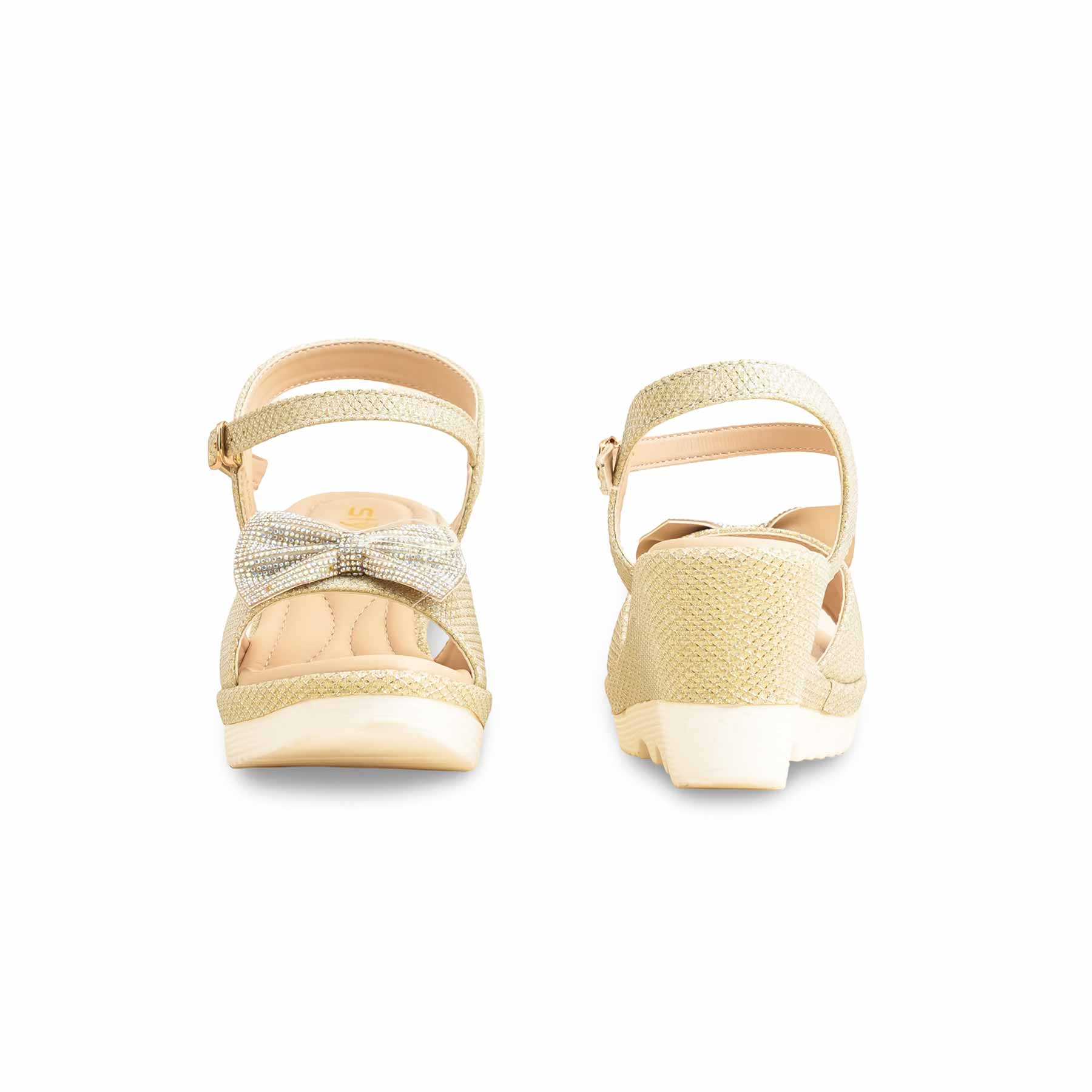 Golden Formal Sandal PU0479 - Image 4