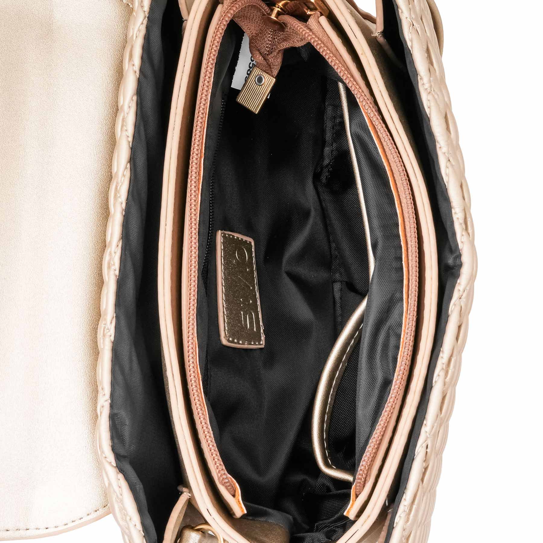 Golden Formal Shoulder Bag For Ladies P55856 - Image 6