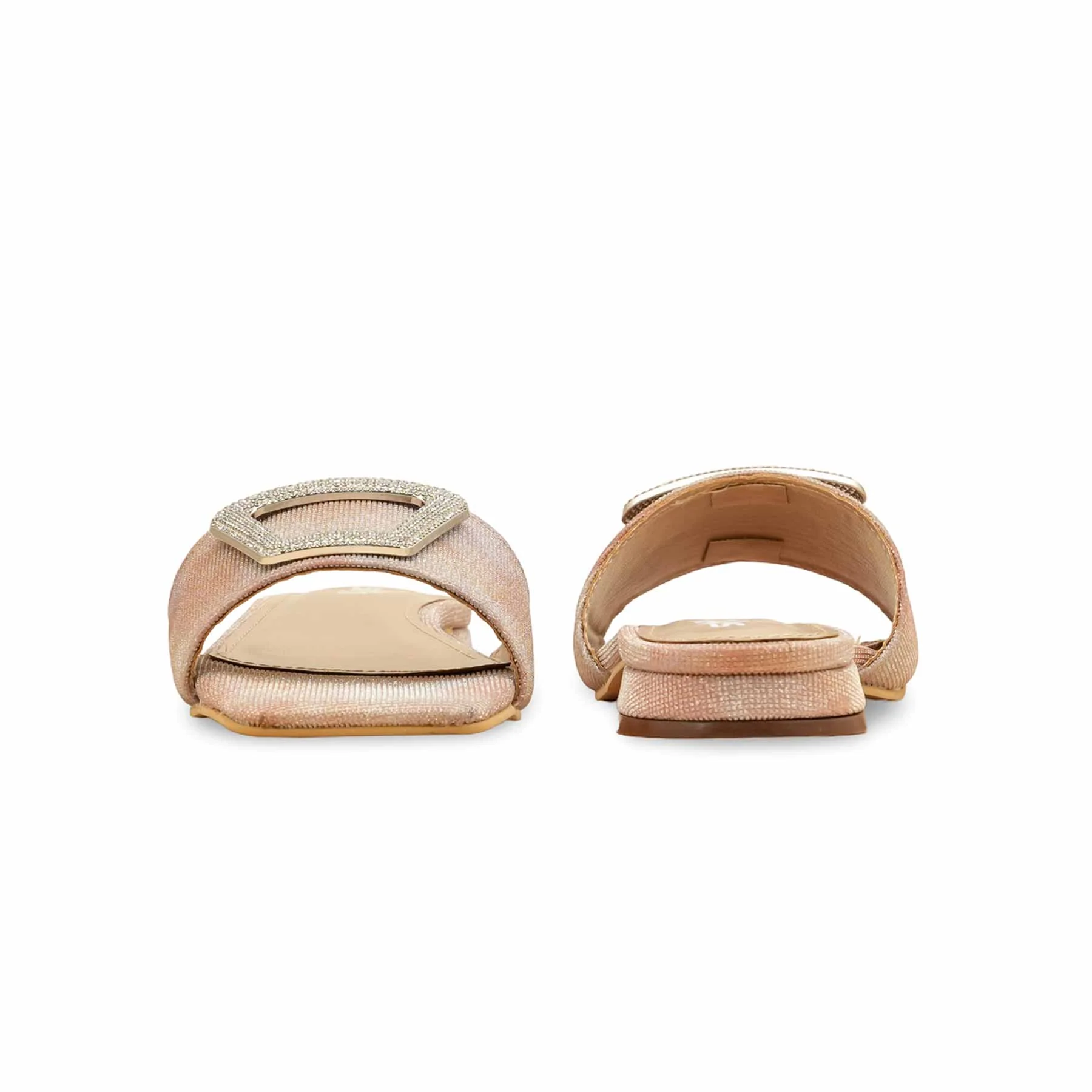 Golden Formal Slipper For Women FRS002 - Image 4