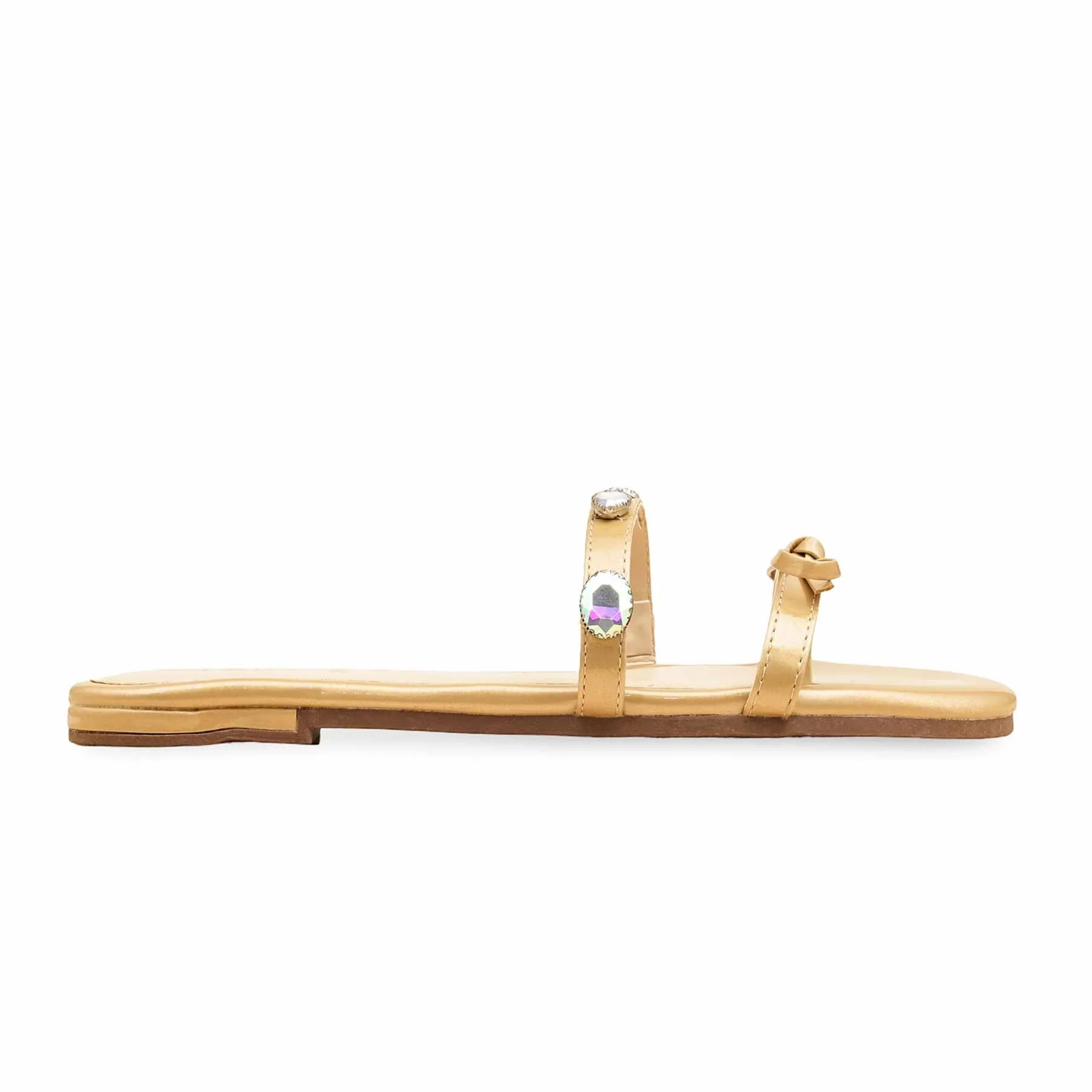Golden Formal Women Slipper FR8416 - Image 2