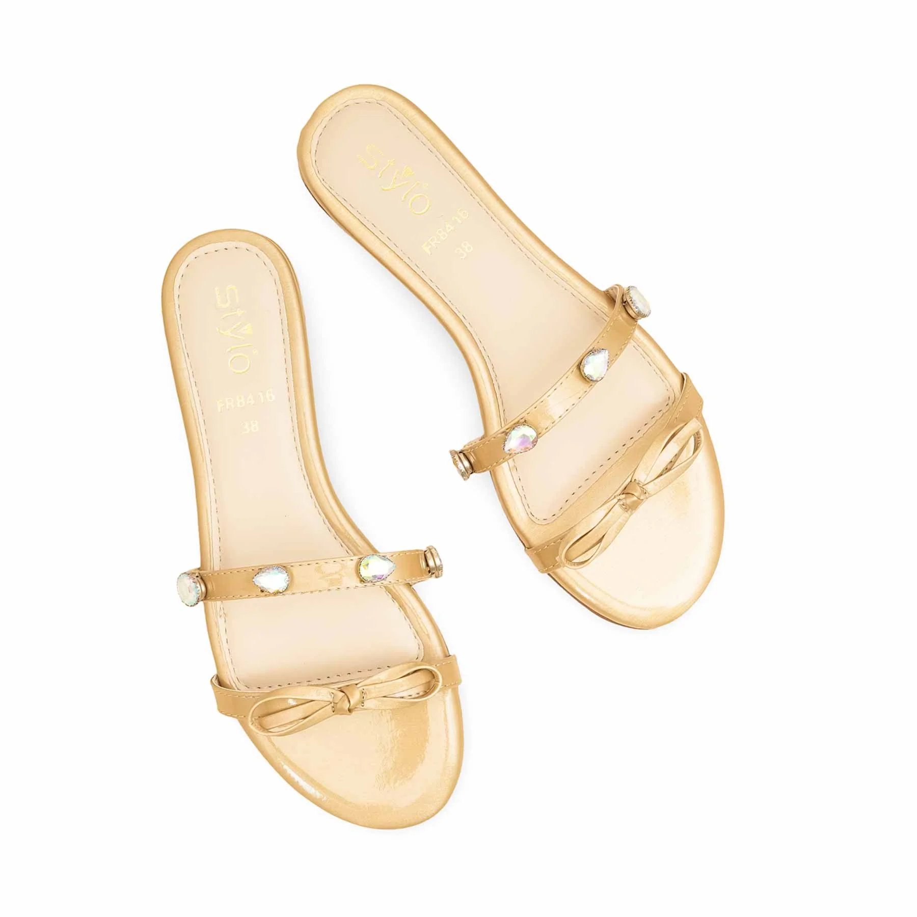 Golden Formal Women Slipper FR8416 - Image 5