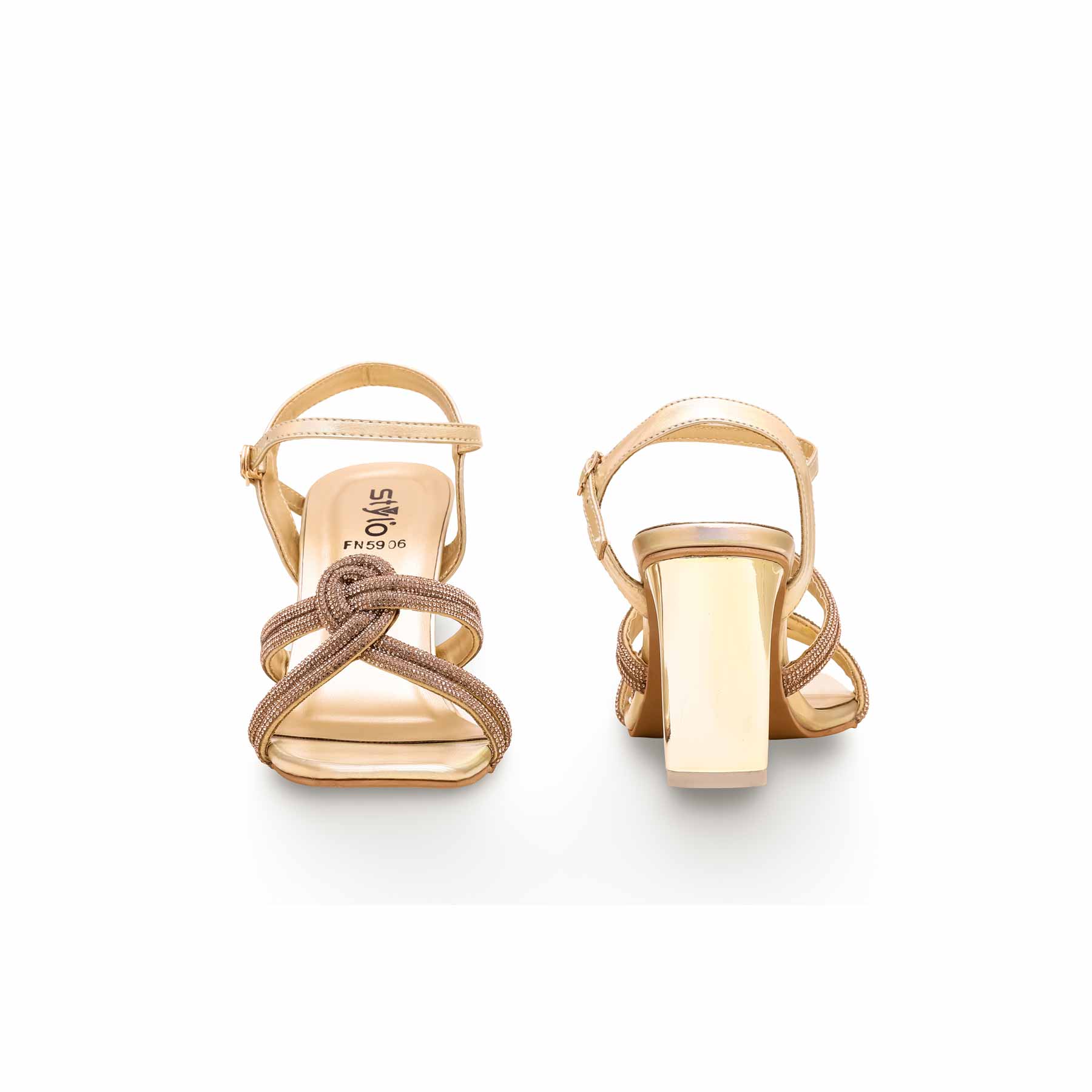 Golden Ladies Fancy Sandal FN5906 - Image 4