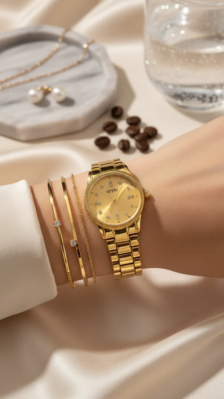 Golden Ladies Watch J33932