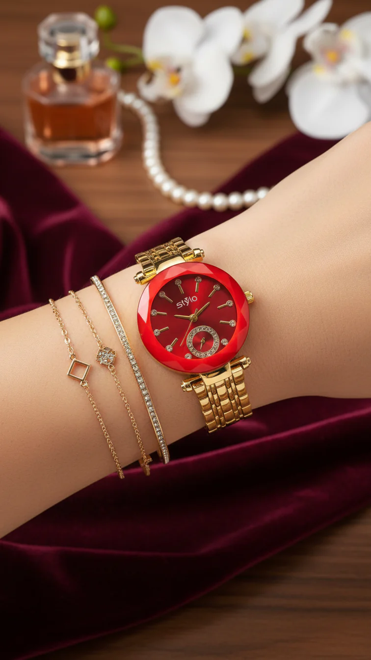 Golden Ladies Watch J34019