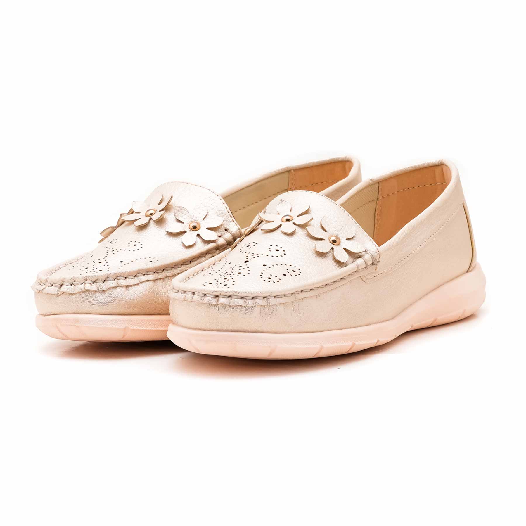 Golden Moccasin For Ladies WN4559 - Image 3