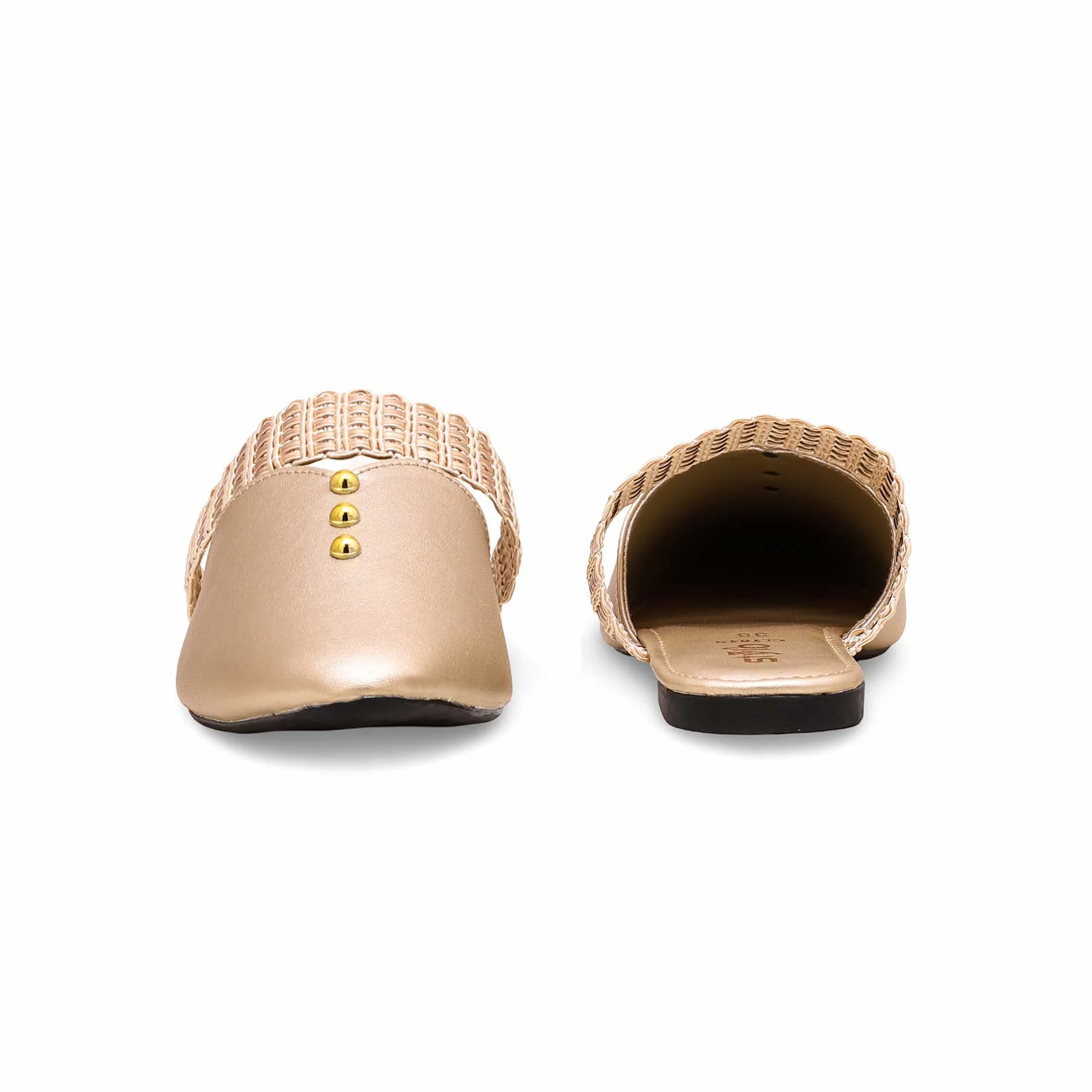 Golden Mule Chappal CL1845 - Image 3