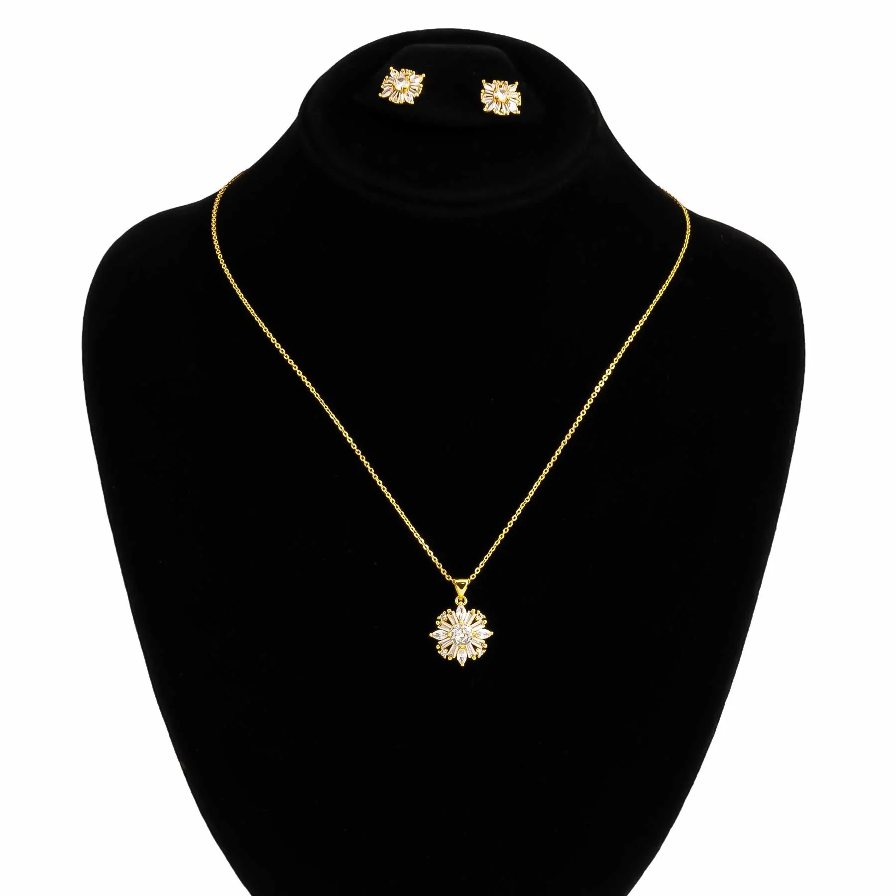 GOLDEN PENDANT SET J42956 - Image 2