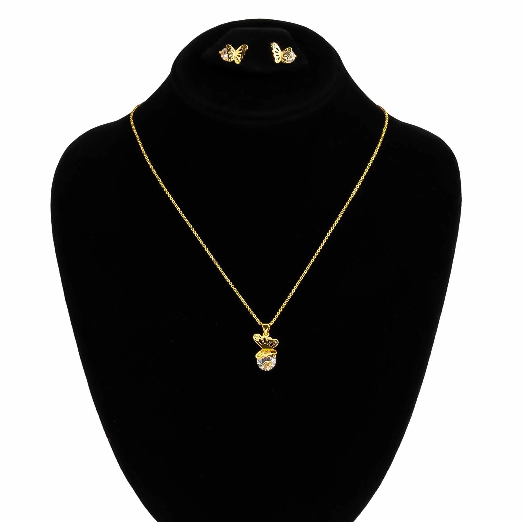 GOLDEN PENDANT SET J42967 - Image 2
