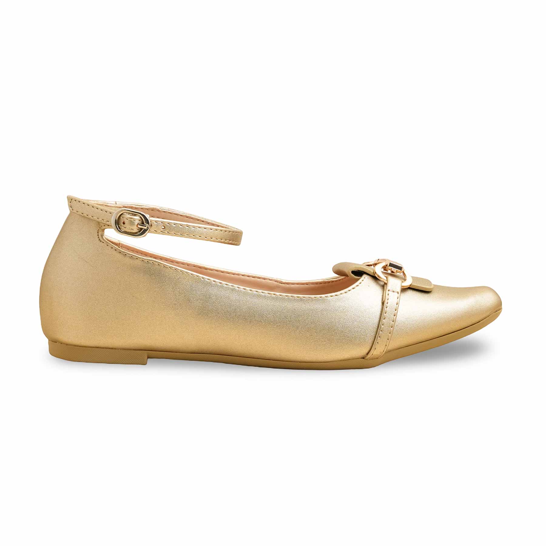 Golden Pumps For Ladies WN1239 - Image 2