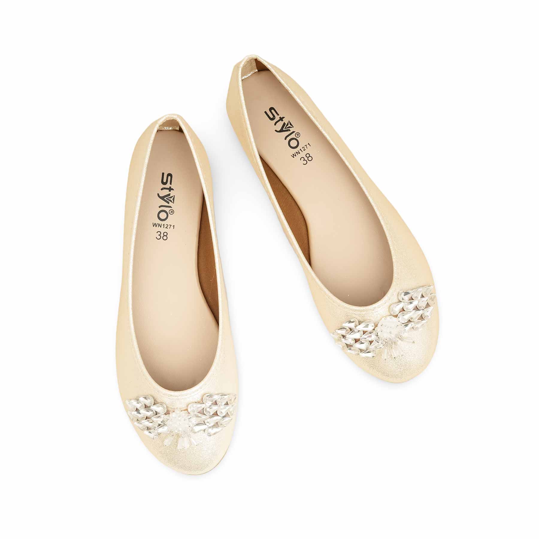 Golden Women Pumps WN1271 - Image 5